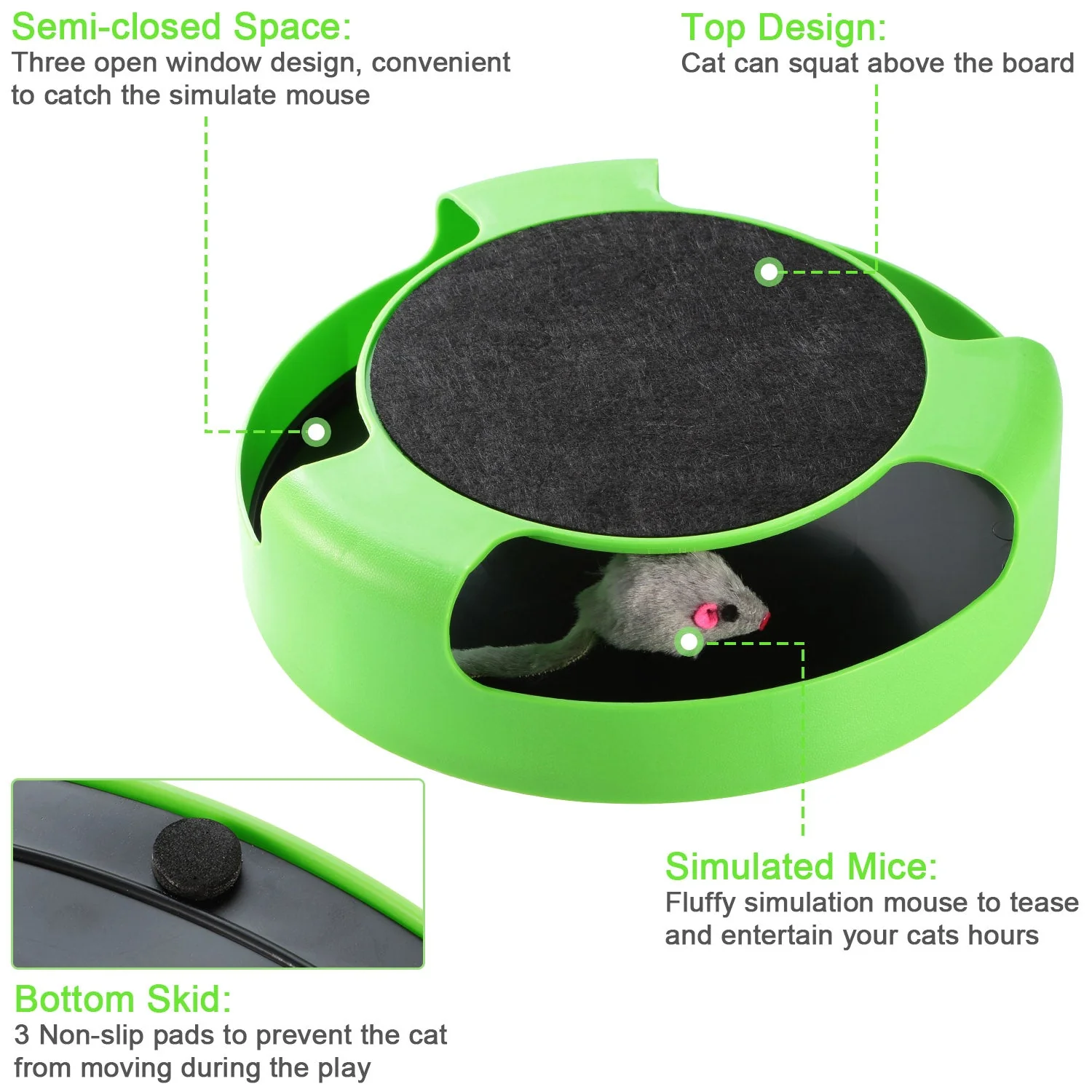 GBruno Cat Interactive Scratching Toy - Image 4