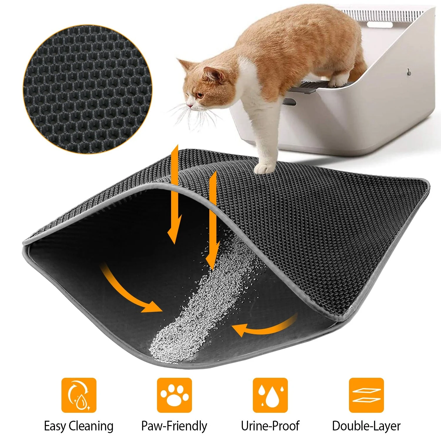 GBruno Cat Litter Mat - Image 2