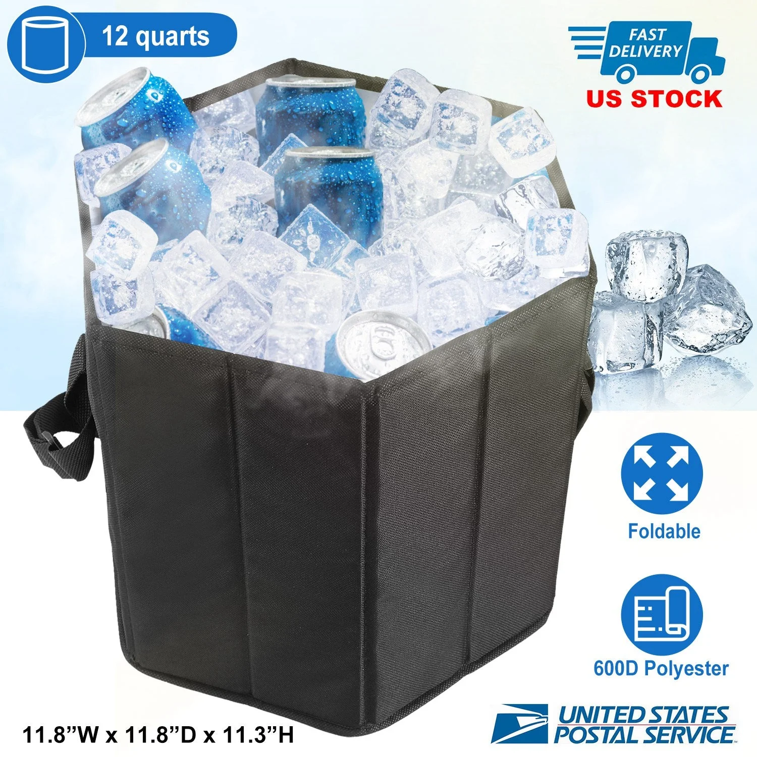 GBruno Collapsible Grocery Cooler Bag - Image 4