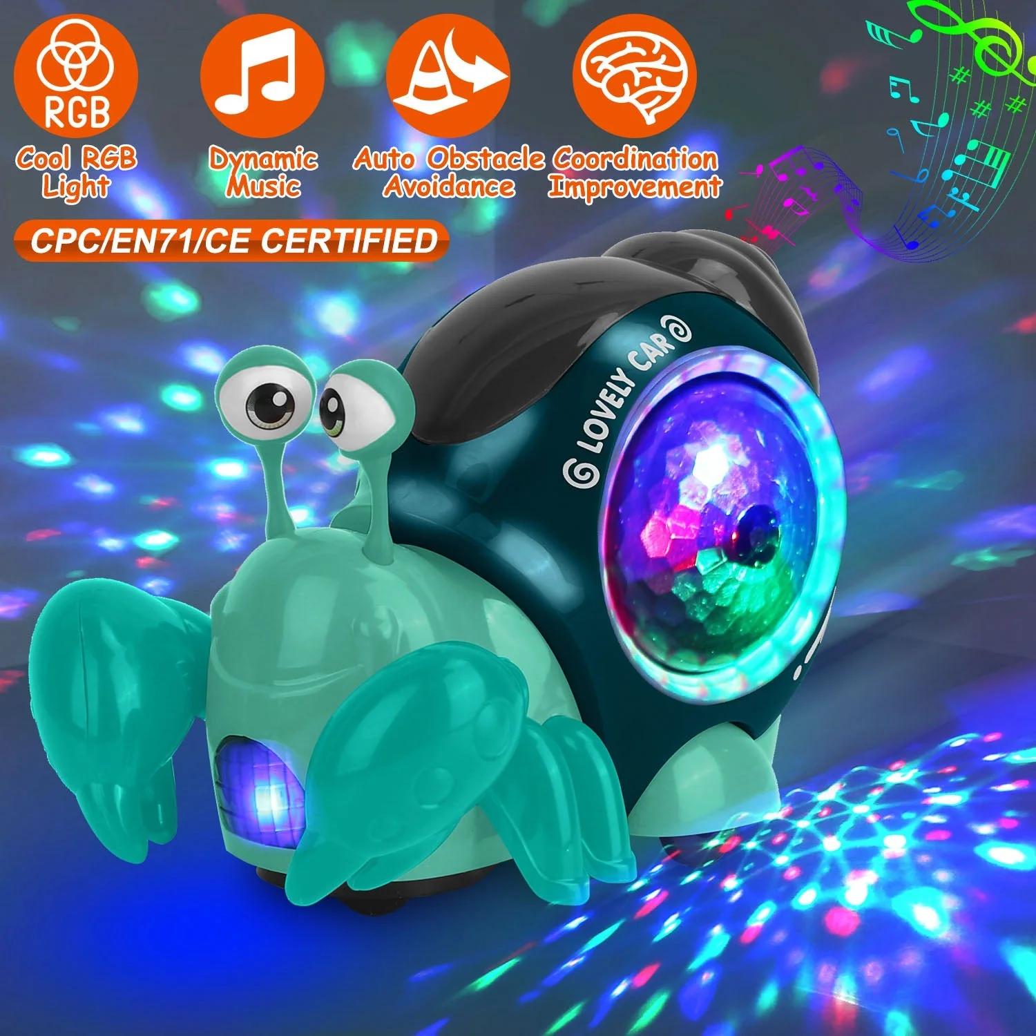 GBruno Crawling Crab Baby Toy - Image 4