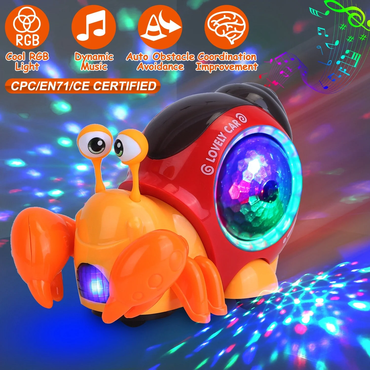 GBruno Crawling Crab Baby Toy - Image 4