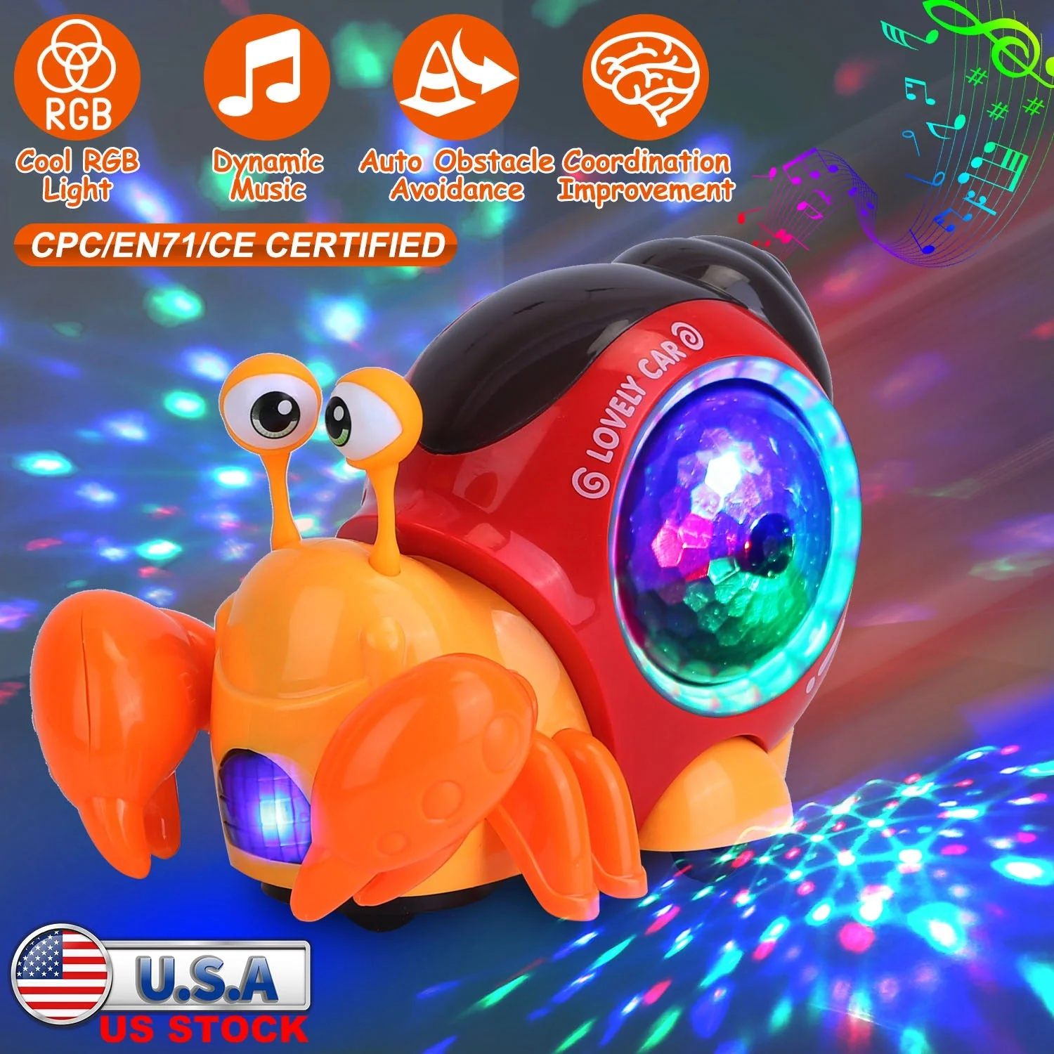 GBruno Crawling Crab Baby Toy - Image 5