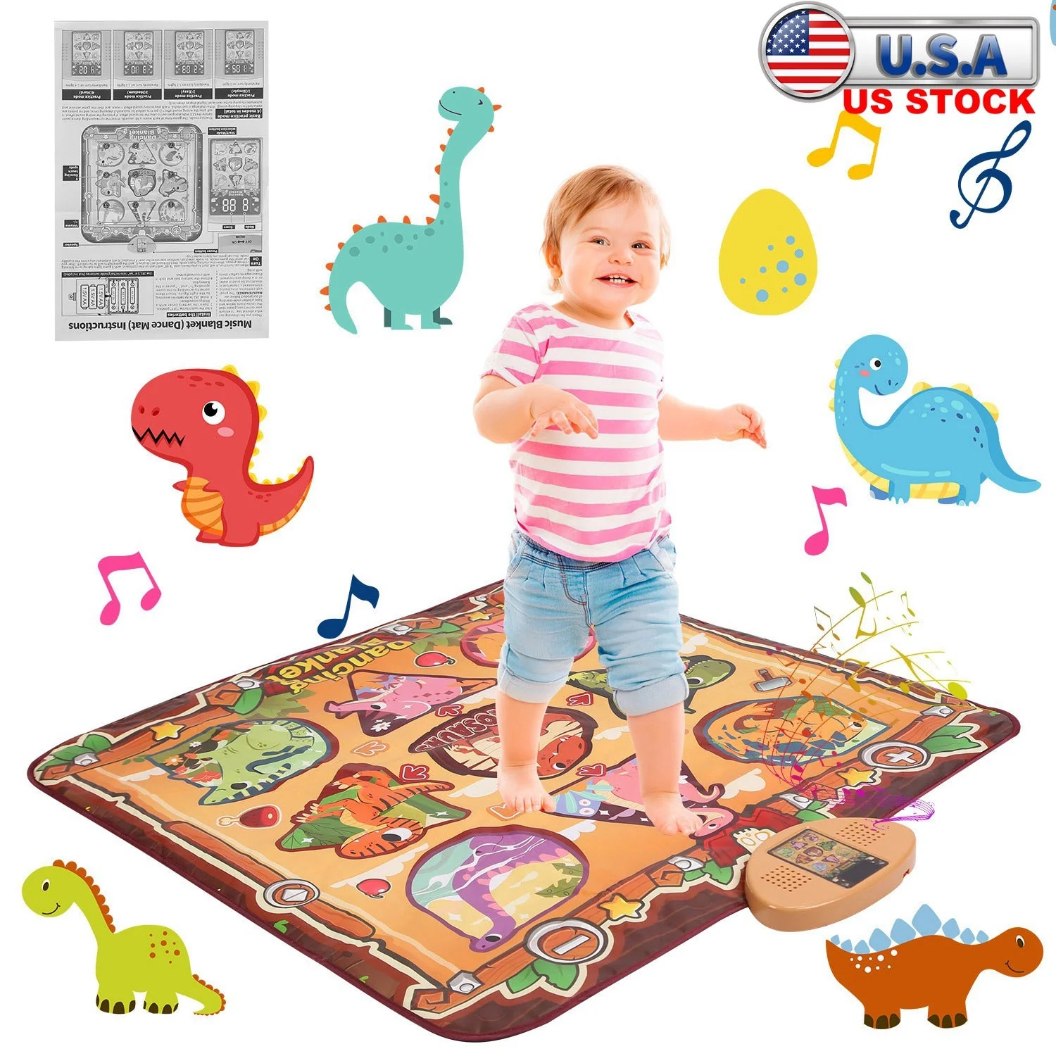 GBruno Dinosaur Dance Mat for Kids - Image 6
