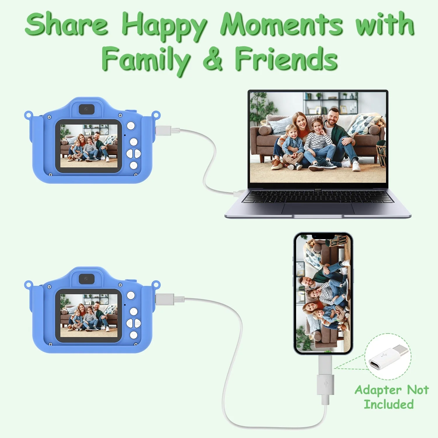 GBruno Dinosaur Kids Selfie Camera - Image 5