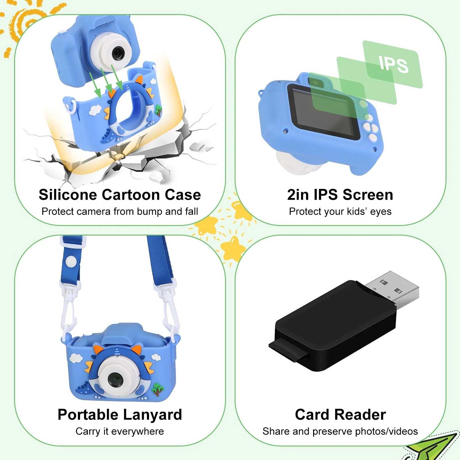 GBruno Dinosaur Kids Selfie Camera - Image 6