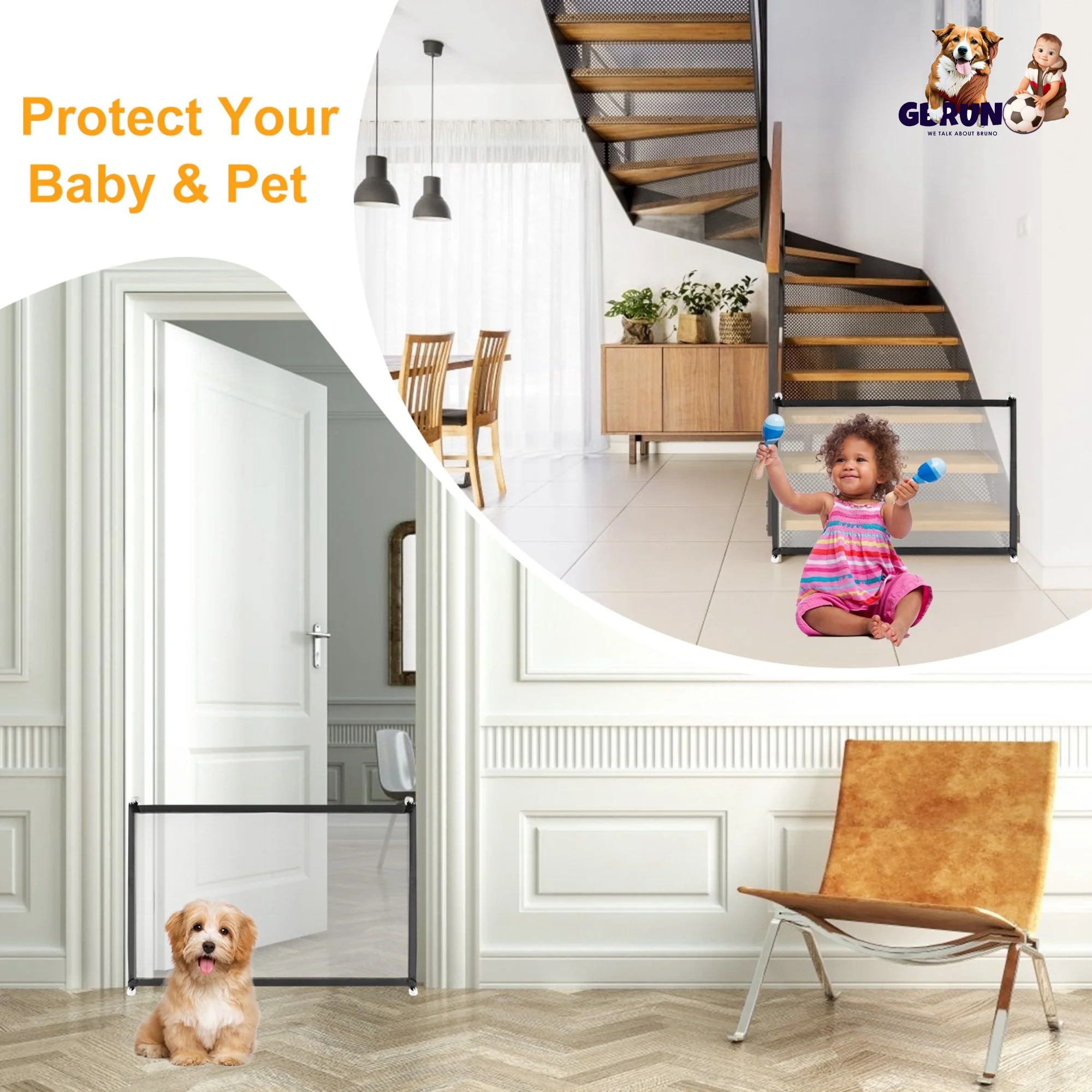 GBruno Dog/Baby Security Guard Gate - Image 4