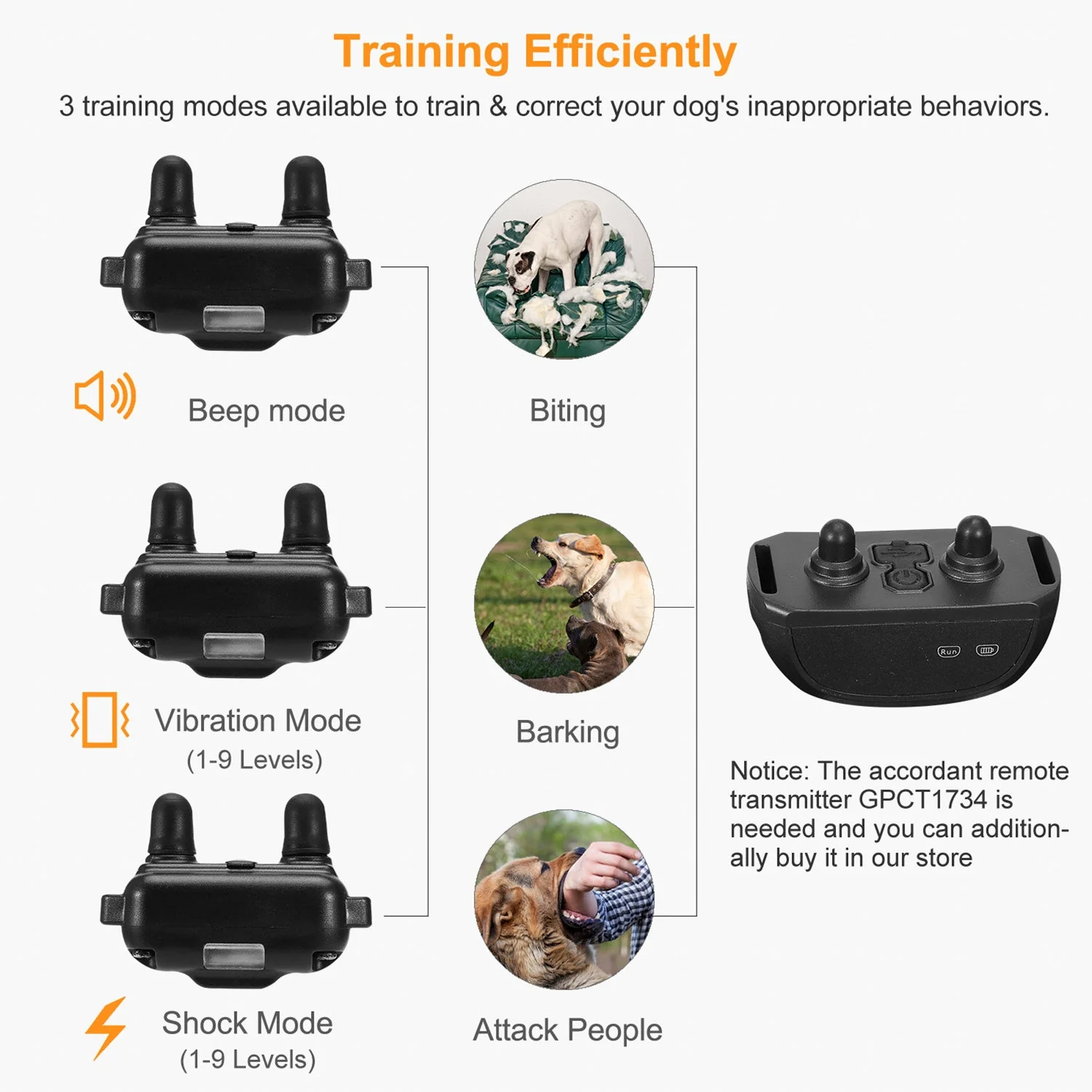 GBruno Dog Bark Collar - Image 3