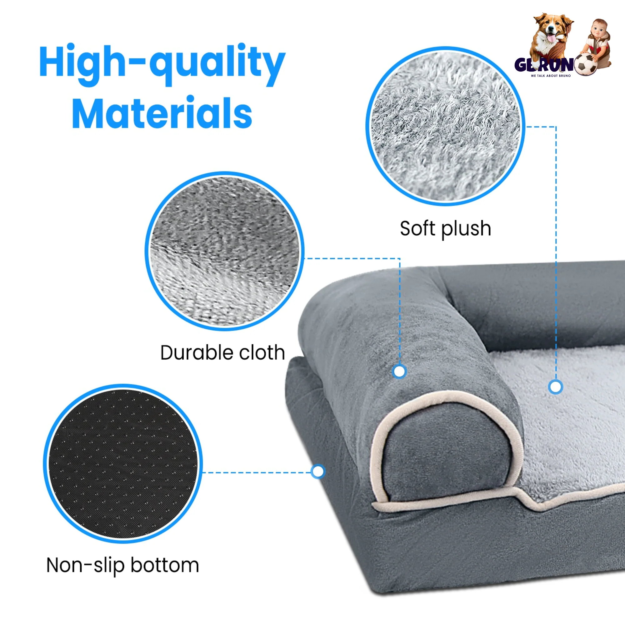 GBruno Dog Bed - Image 3
