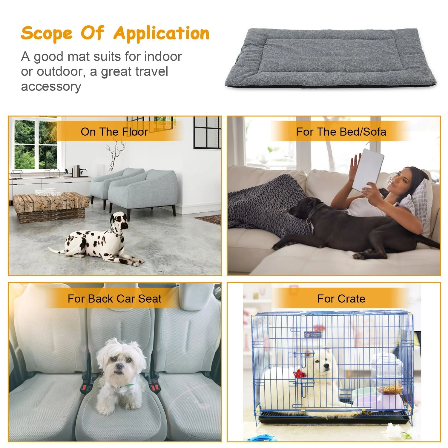GBruno Dog Bed Mat - Image 5