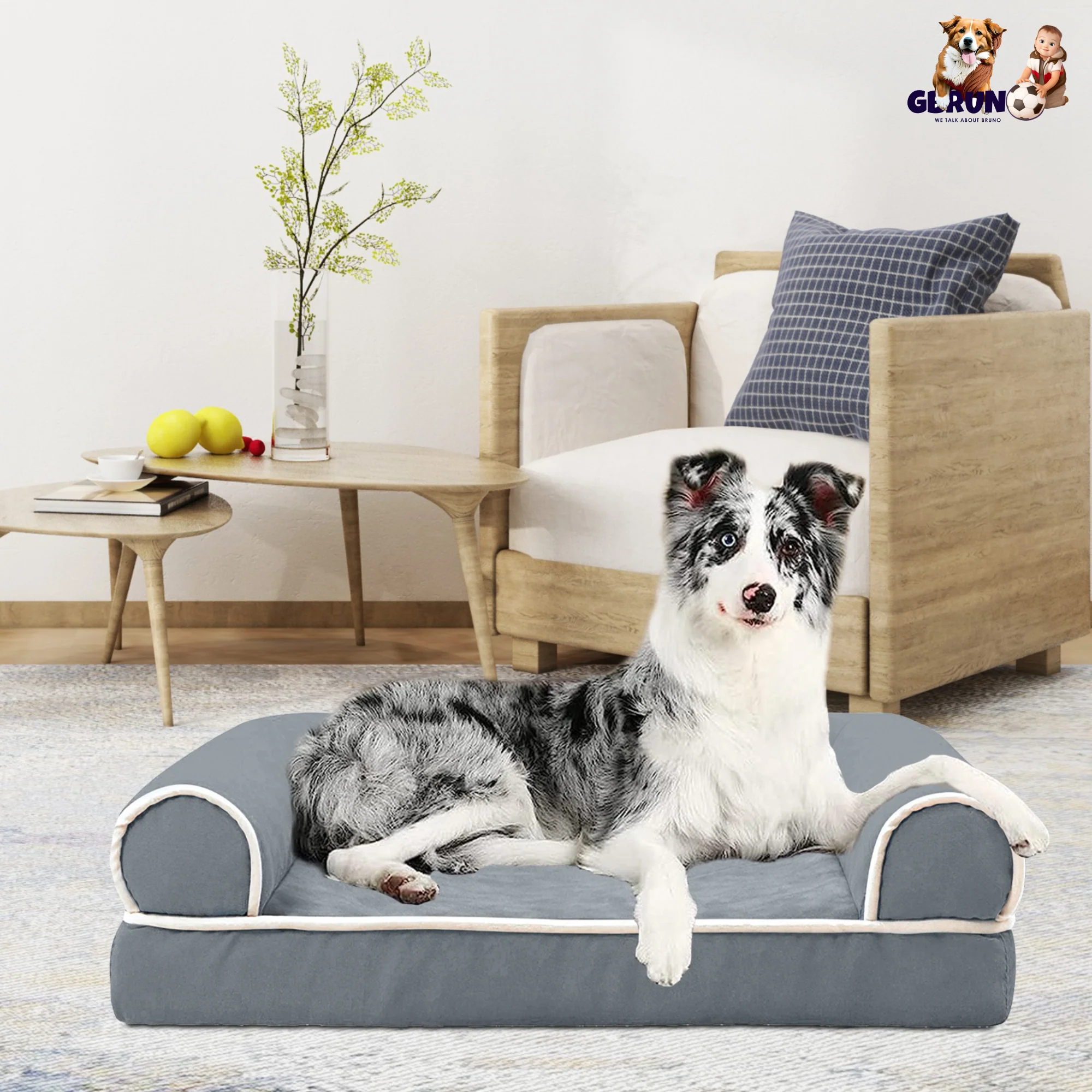 GBruno Dog Bed Pet Bed - Image 2