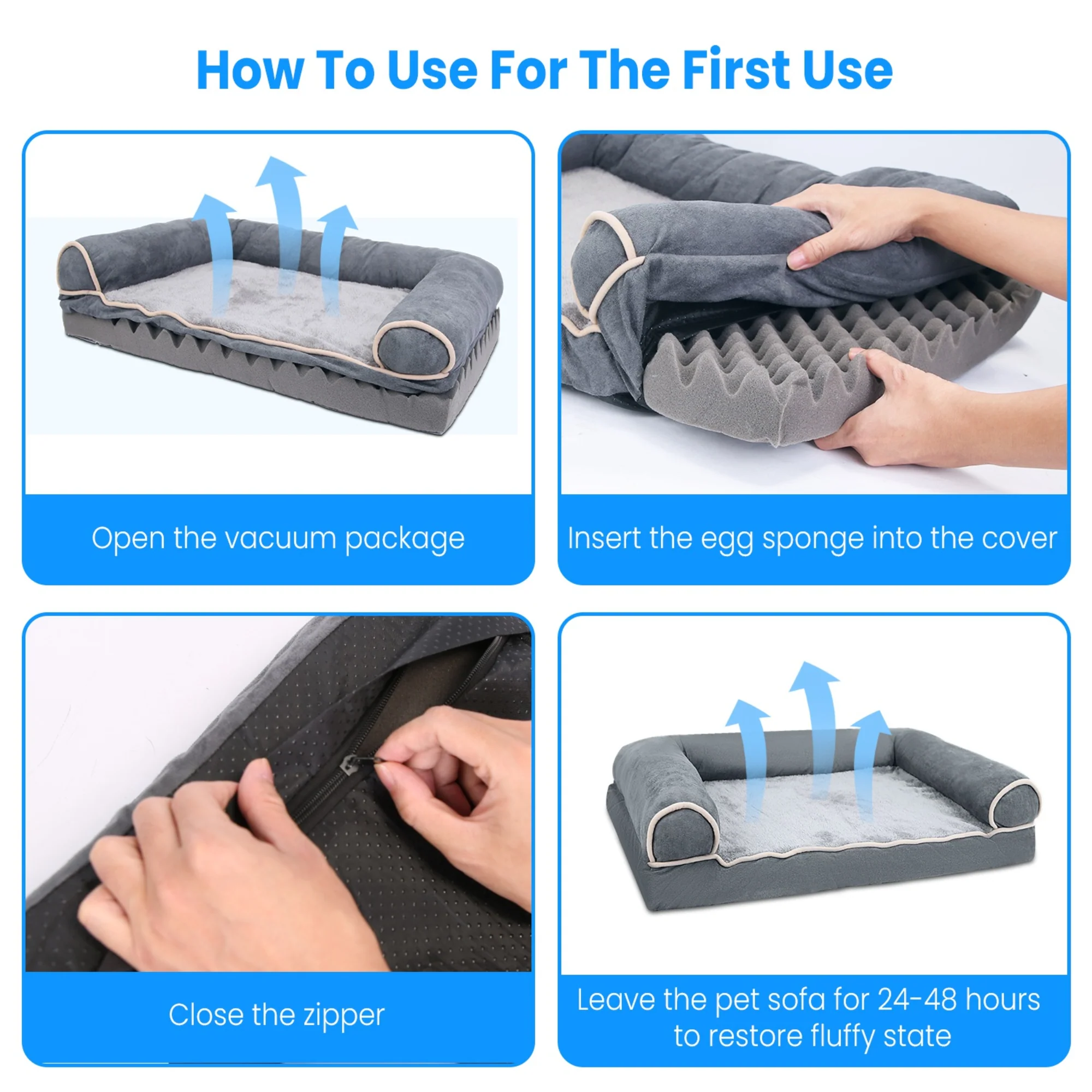 GBruno Dog Bed Pet Bed - Image 4