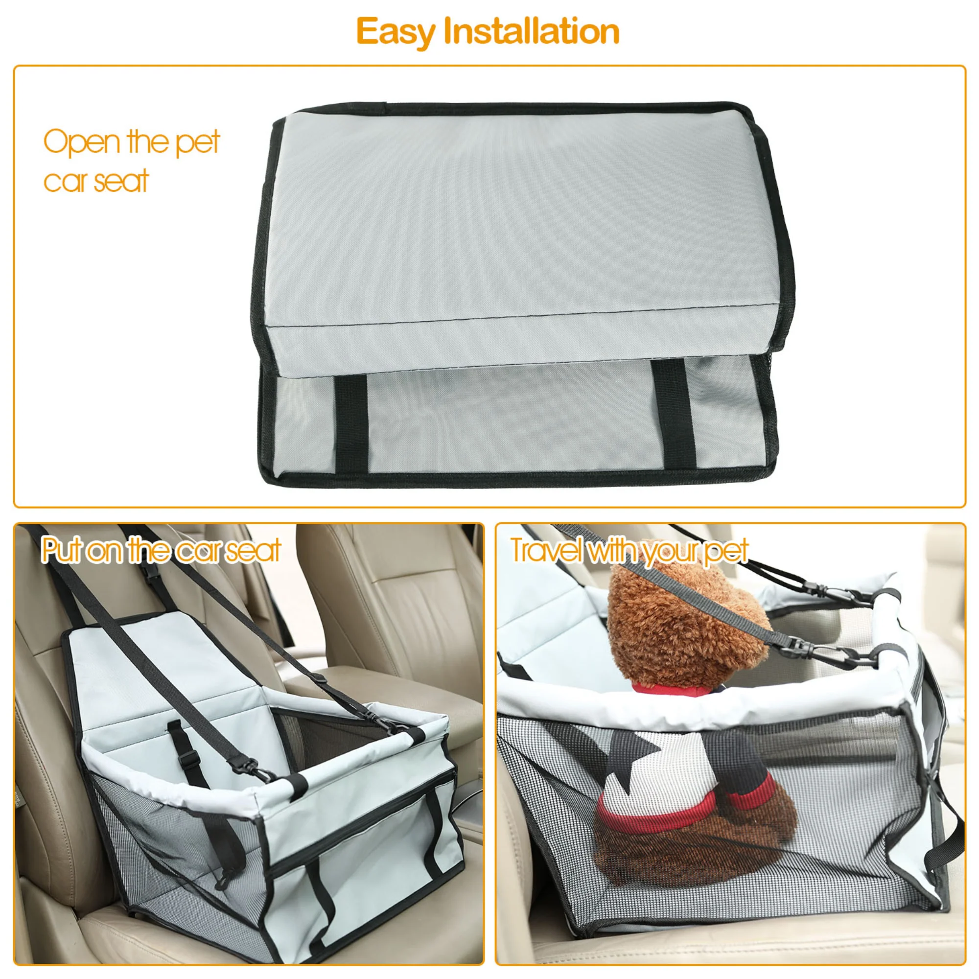 GBruno Dog Booster Car Seat - Image 3
