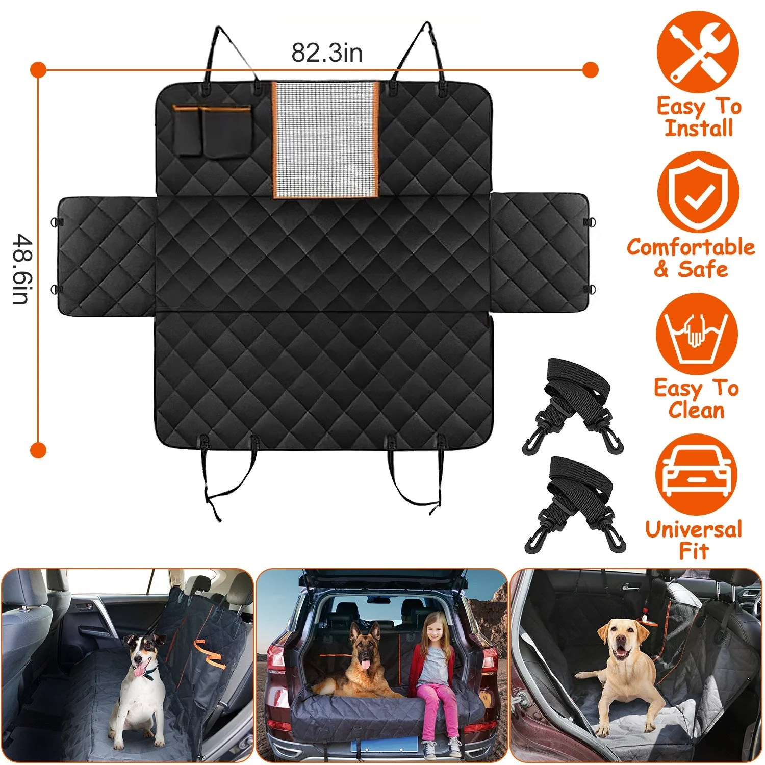 GBruno Dog Car Seat Cover - Image 6
