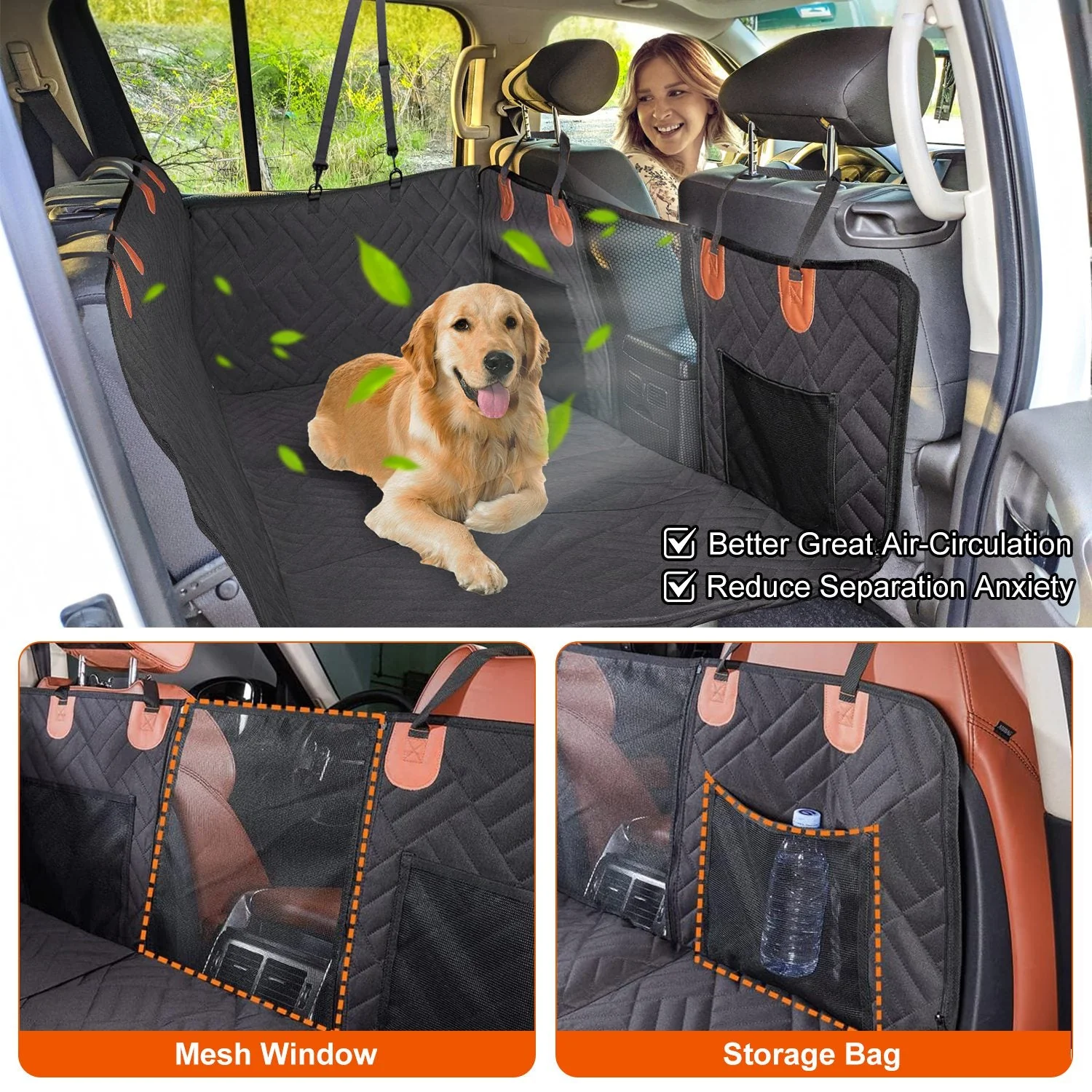 GBruno Dog Car Seat Cover - Image 3
