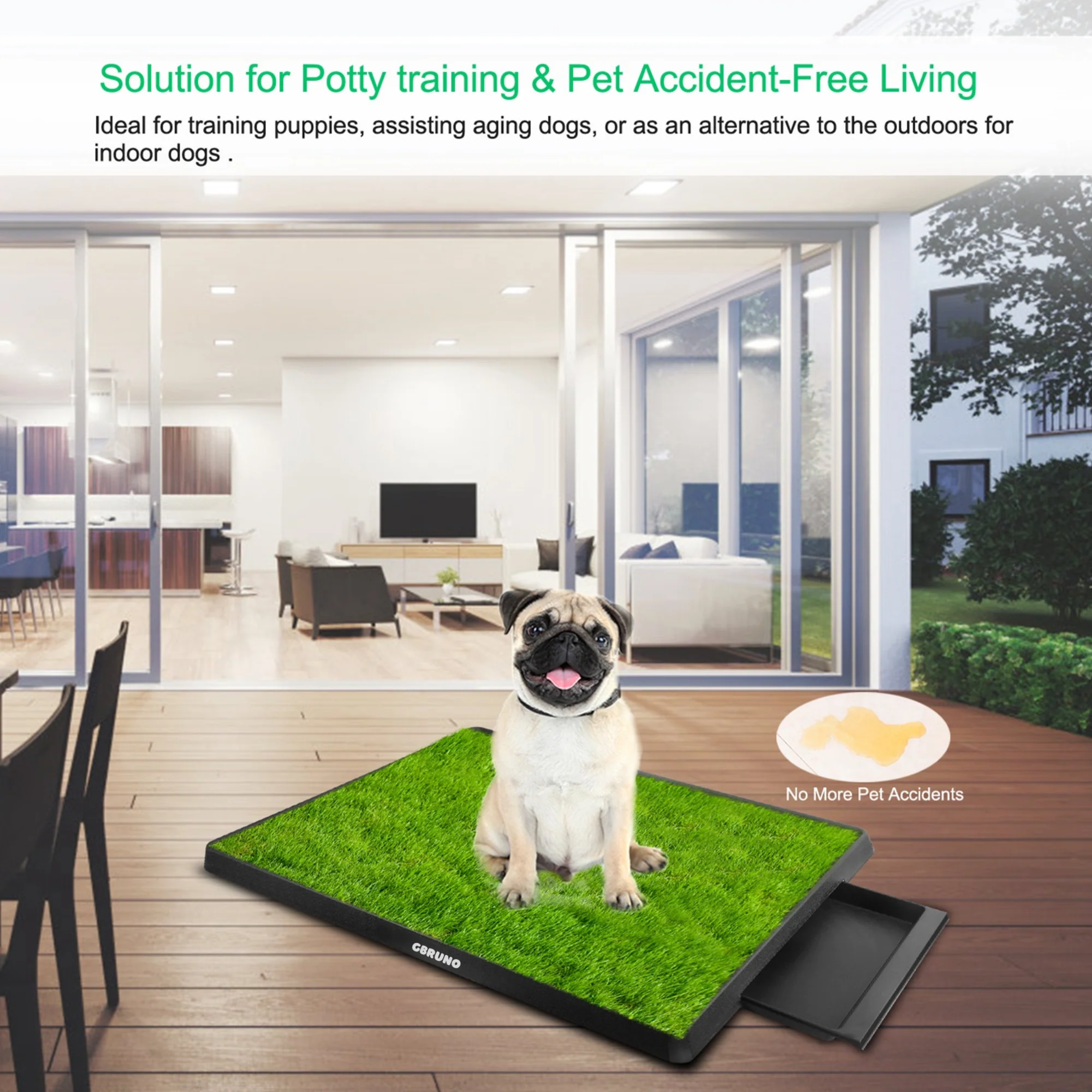 GBruno Dog Potty Training Grass Pad - Image 6