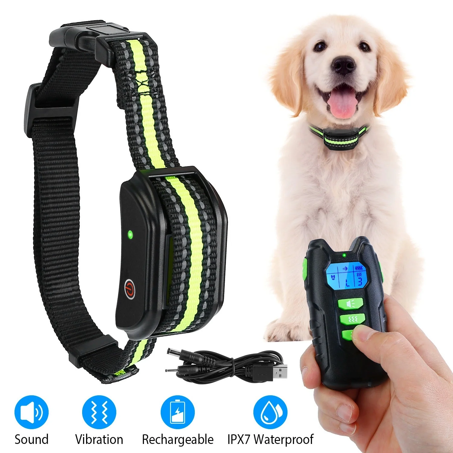 GBruno Dog Training Collar w/ Remote - Image 2