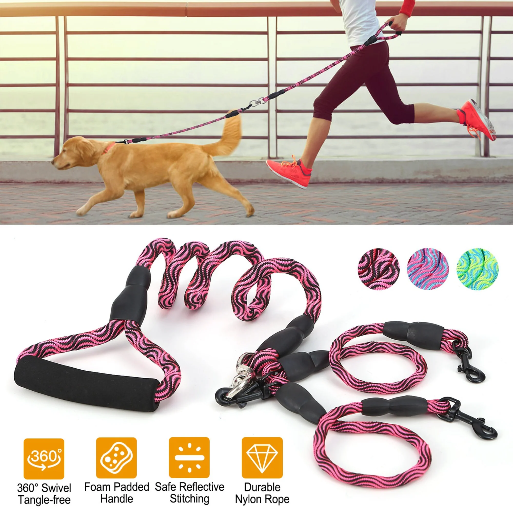 GBruno Double Dogs Leash - Image 3