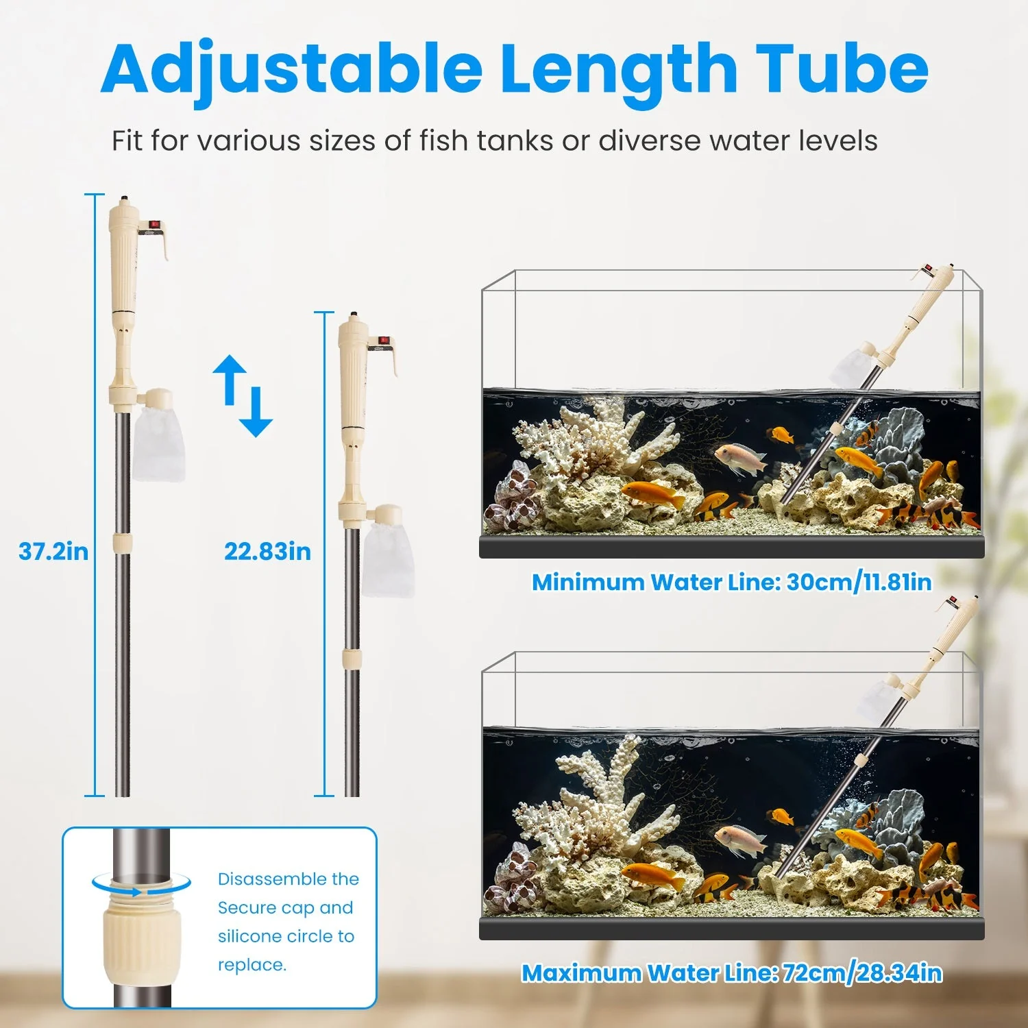 GBruno Electric Aquarium Cleaner Kit - Image 2