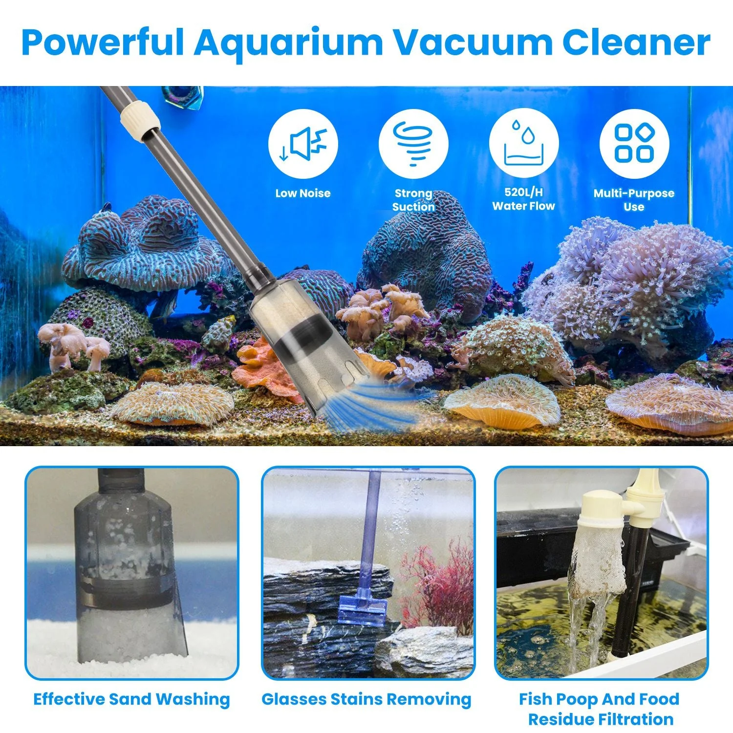 GBruno Electric Aquarium Cleaner Kit - Image 5