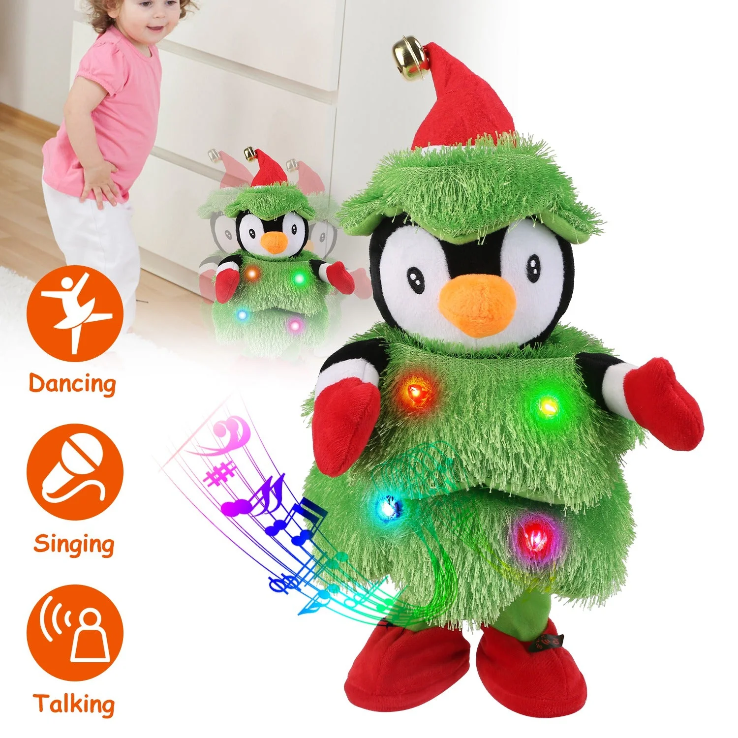 GBruno Electric Dancing Singing Plush Toy - Image 3