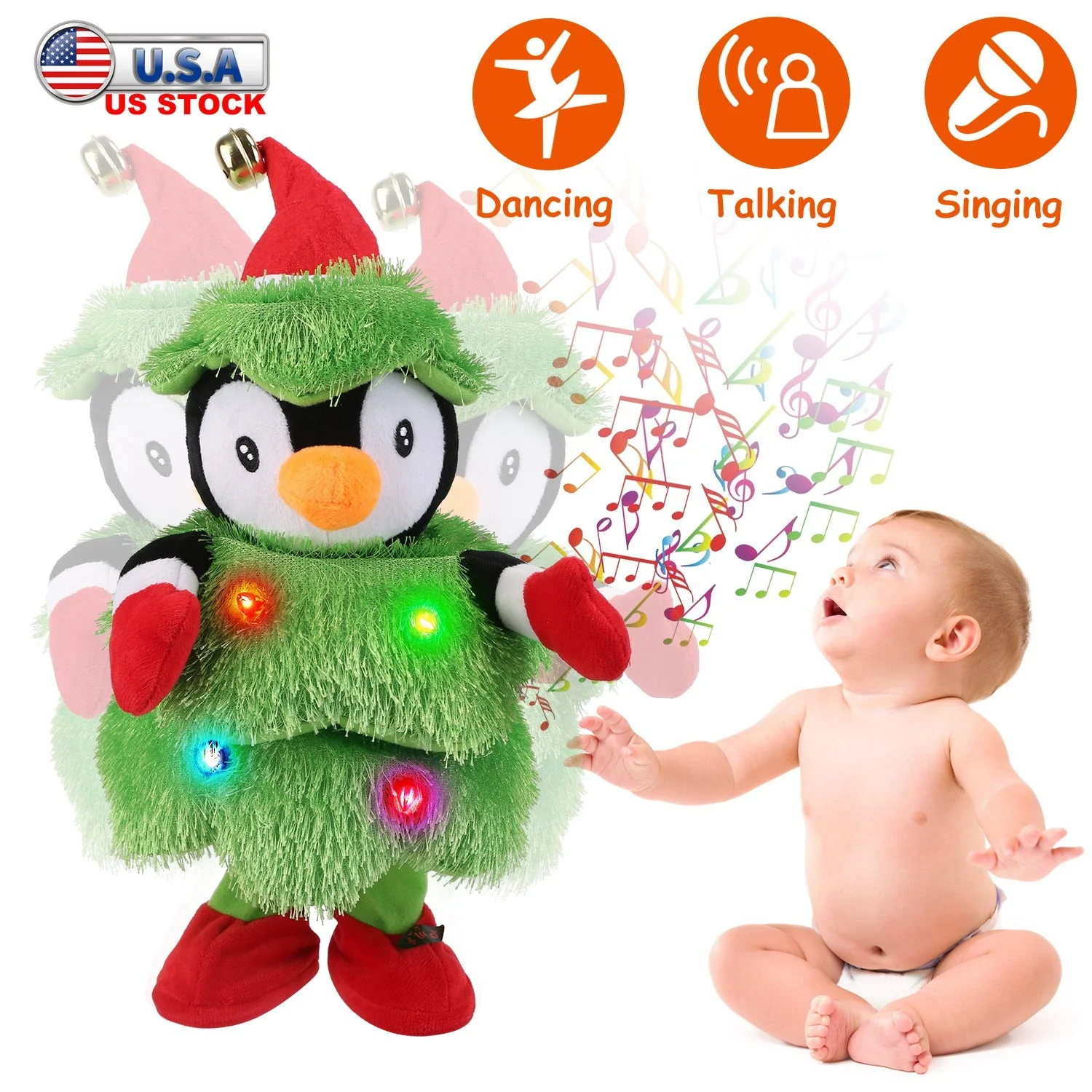 GBruno Electric Dancing Singing Plush Toy - Image 6
