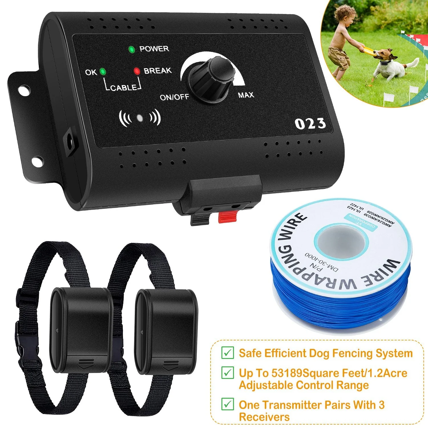 GBruno Electric Dog Fence System - Image 2