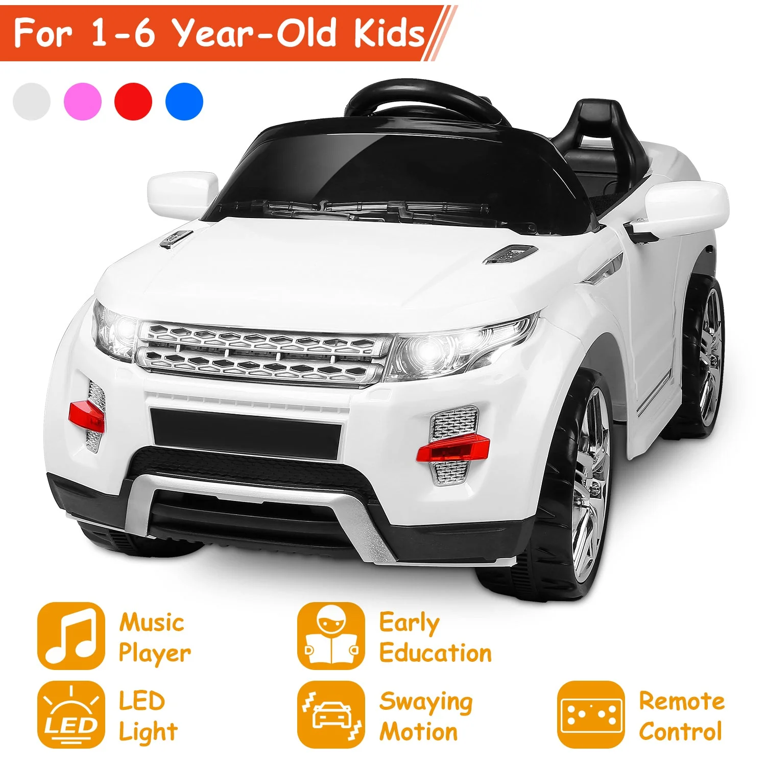 GBruno Electric Kids Ride-On Car - Image 2