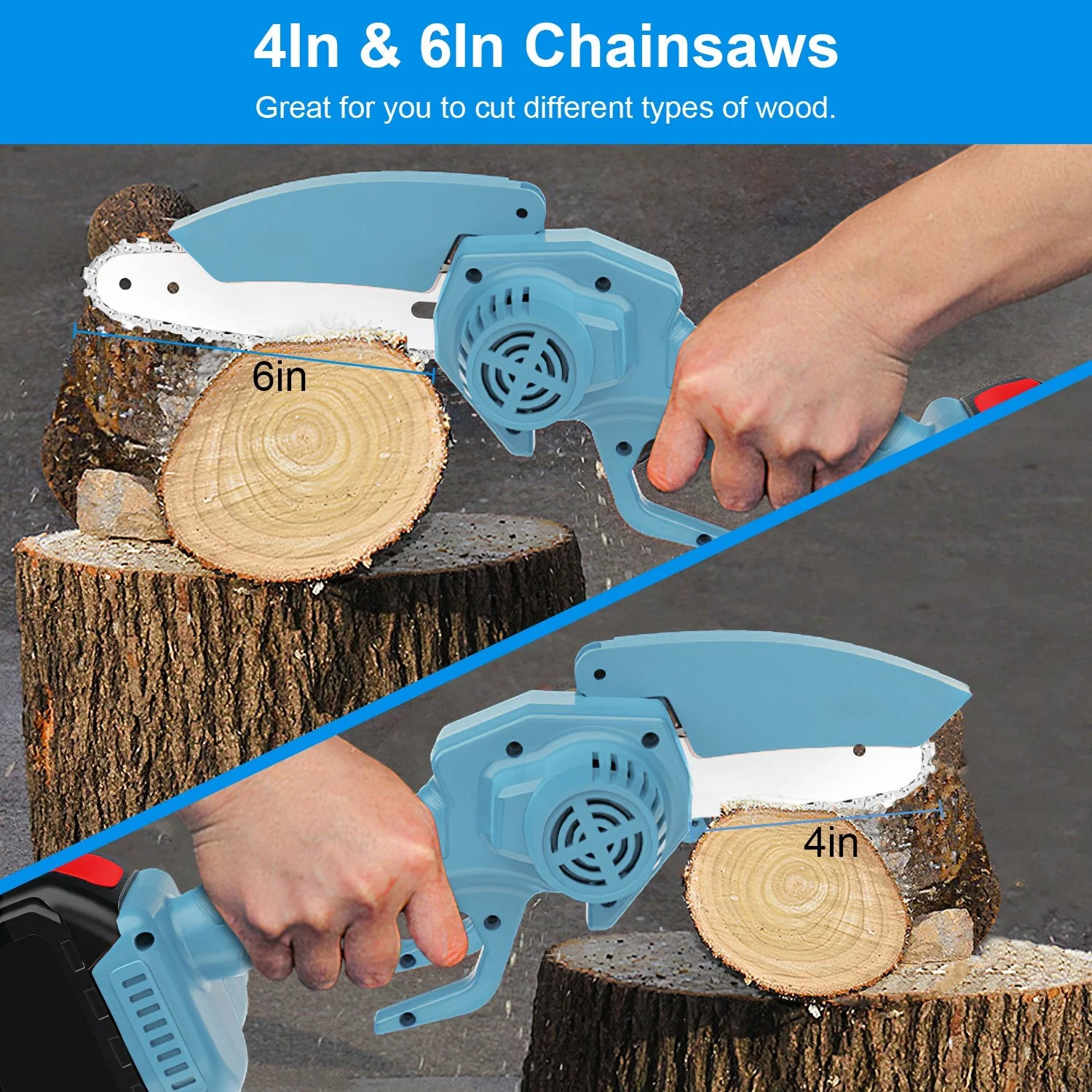 GBruno Electric Mini Chainsaw - Image 4