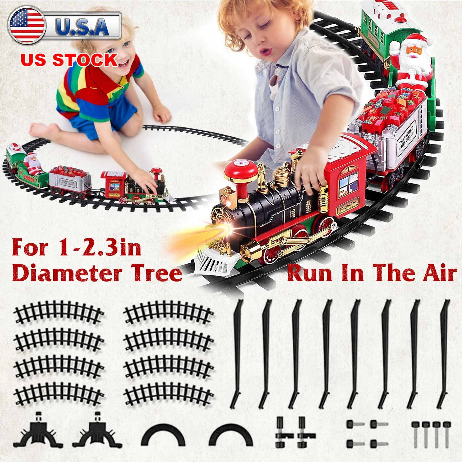 GBruno Electric Train Set Kid Toy - Image 6
