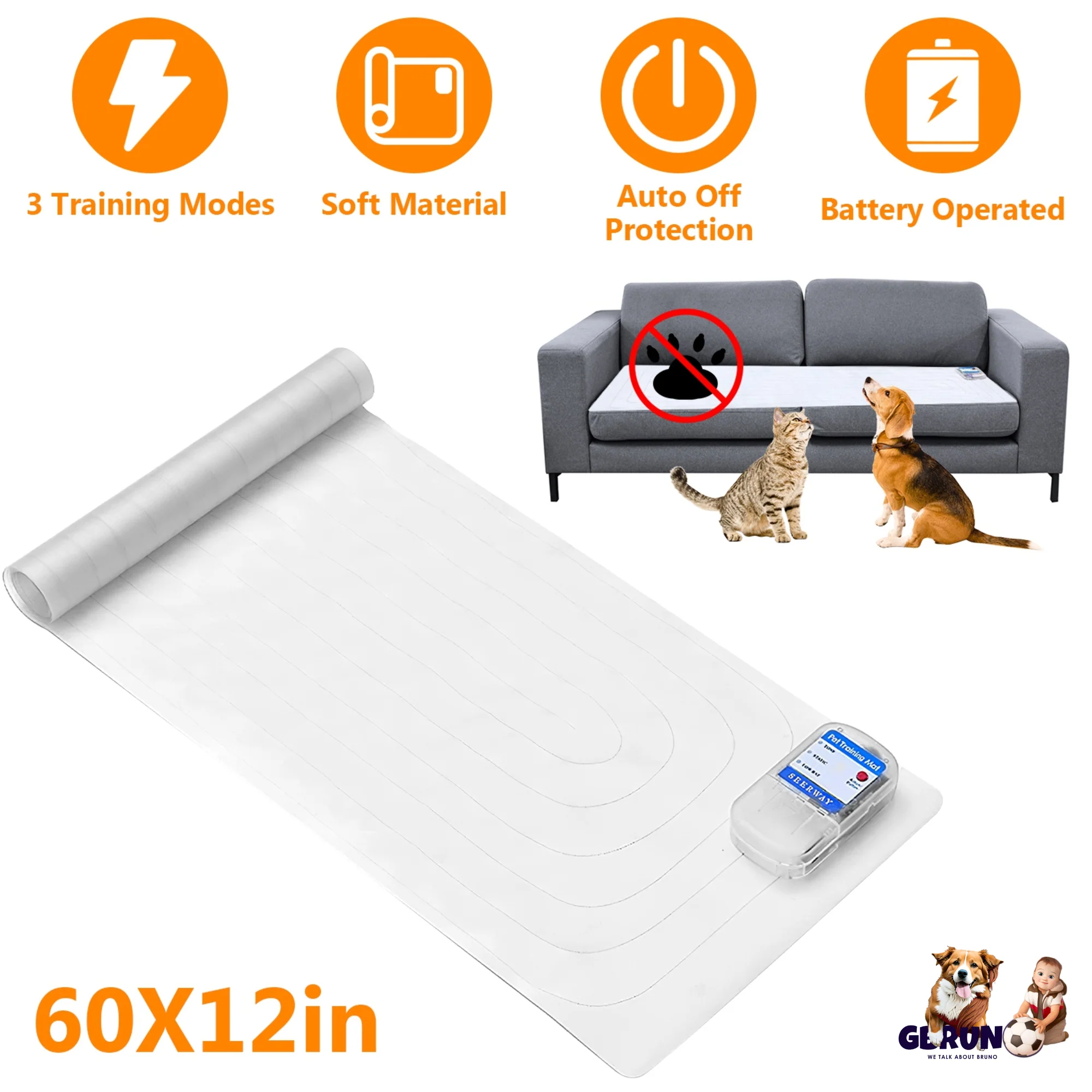 GBruno Electronic Pet Training Mat - Image 2