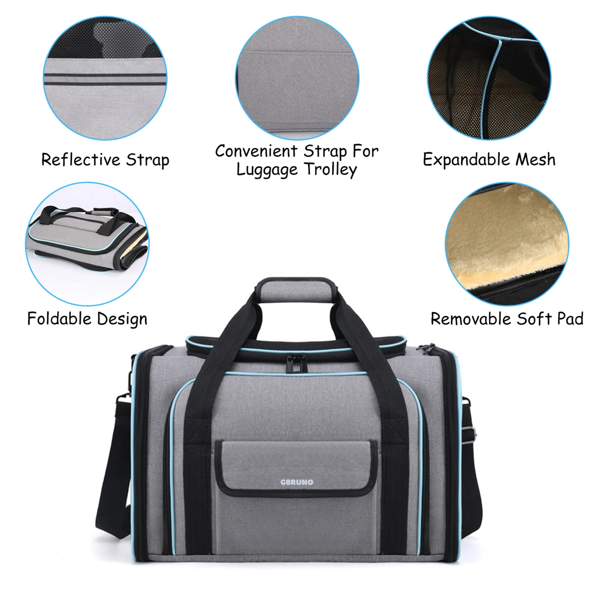 GBruno Expandable Pet Carrier - Image 4
