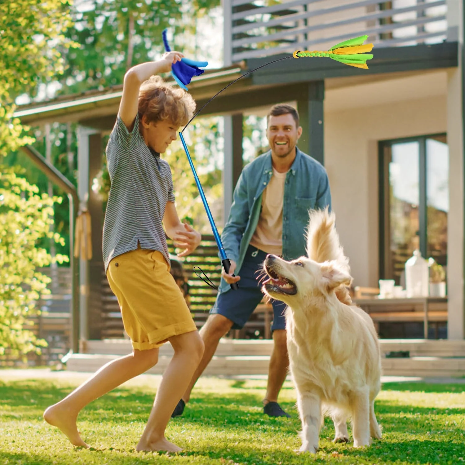 GBruno Extendable Dog Flirt Pole - Image 2