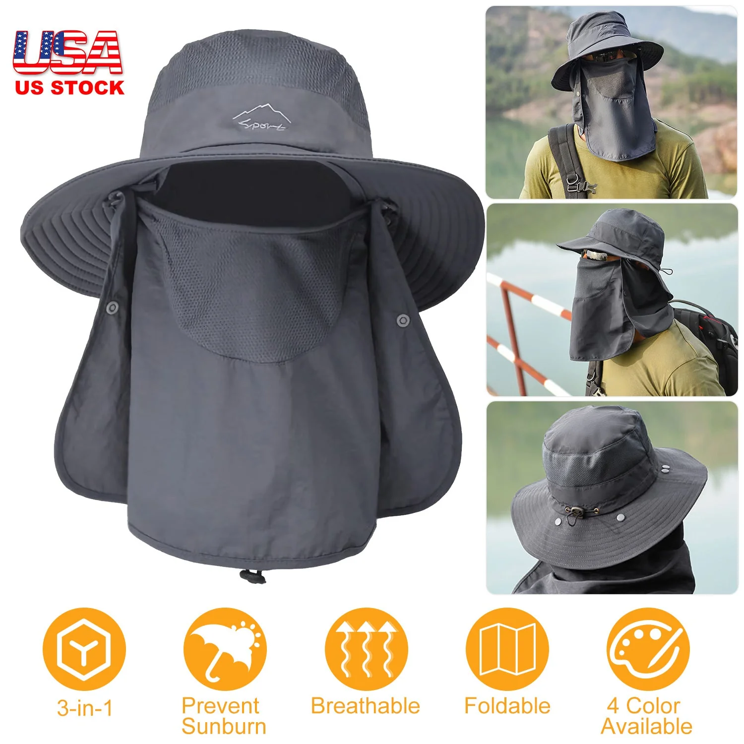 GBruno Fishing Bucket Hat - Image 4