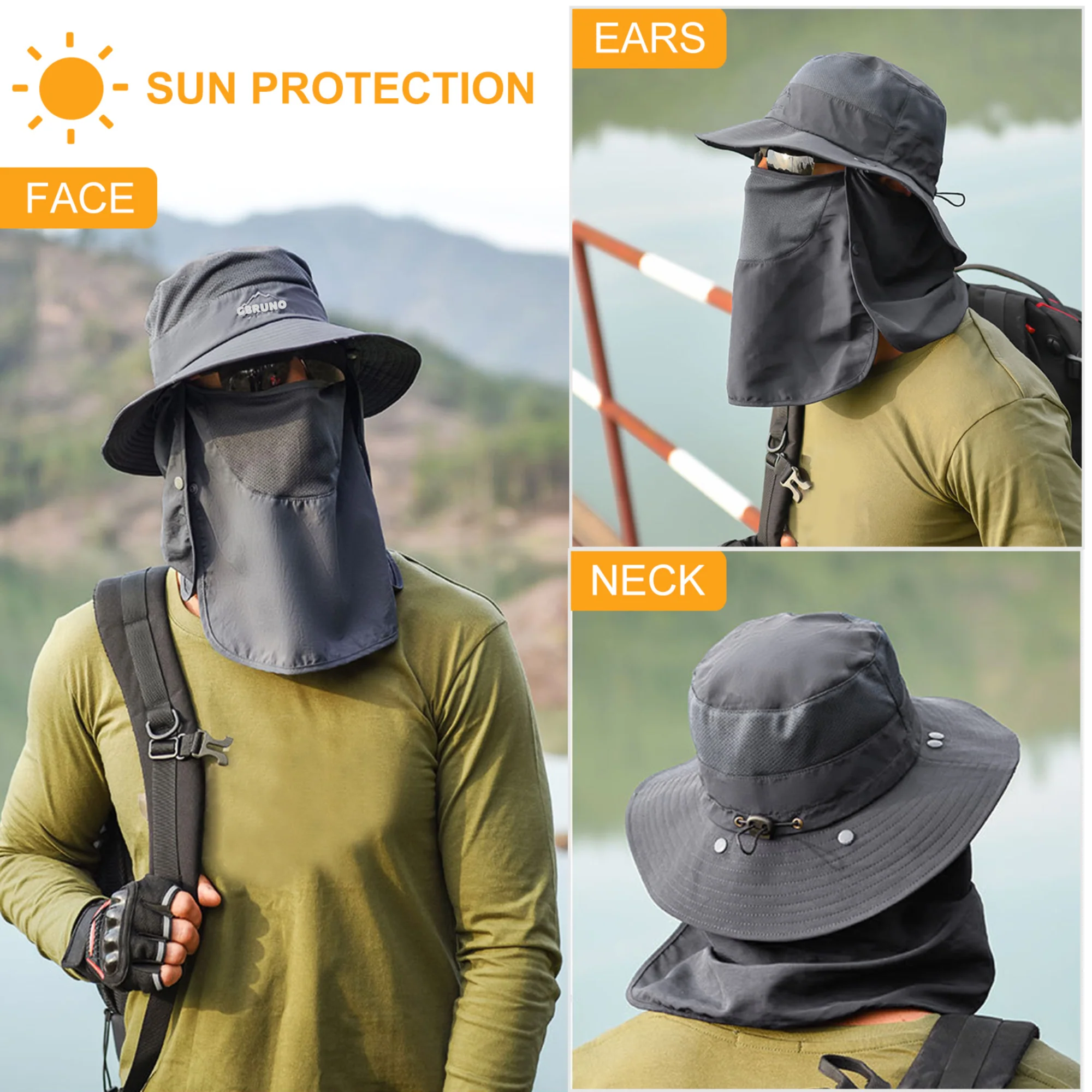 GBruno Fishing Bucket Hat - Image 4