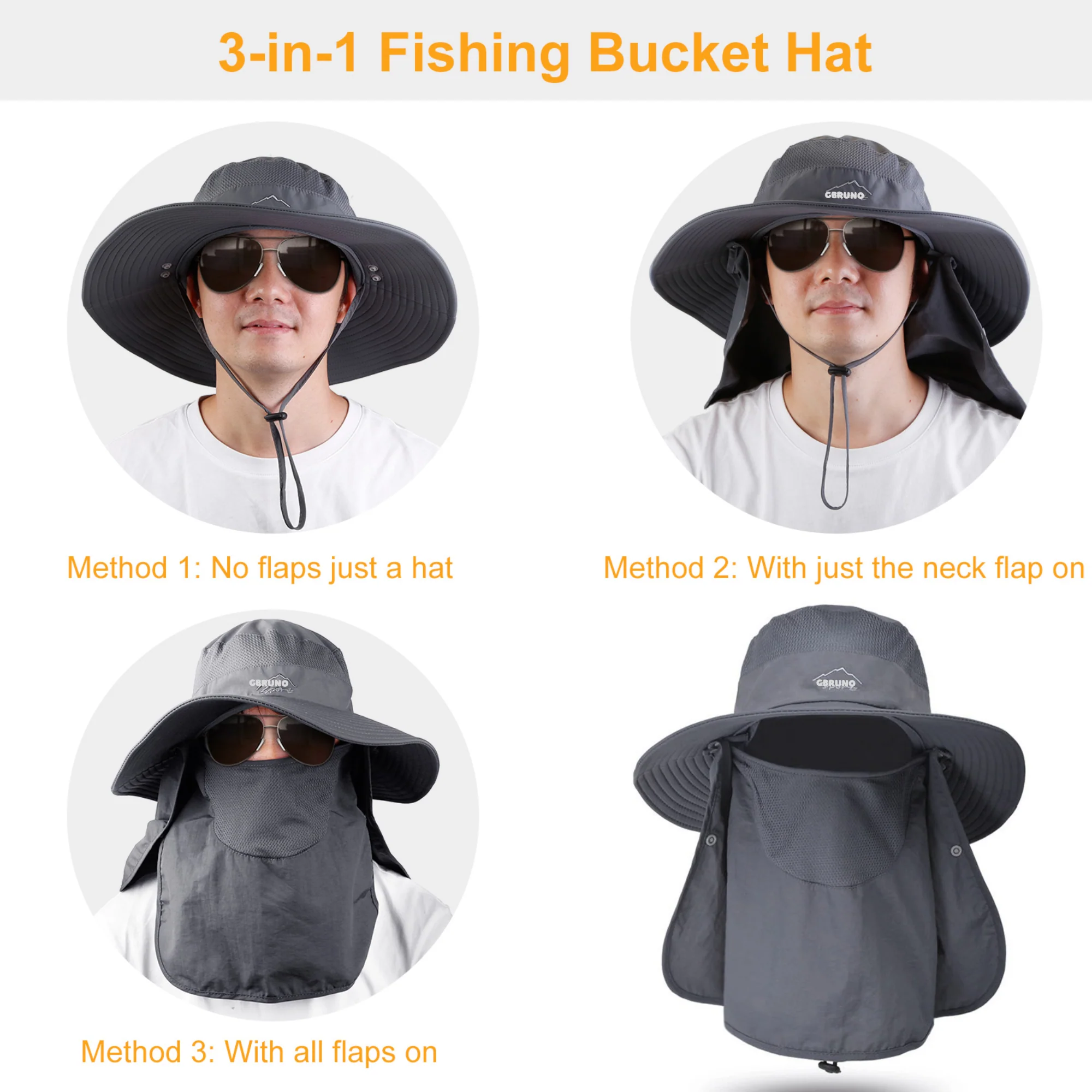GBruno Fishing Bucket Hat - Image 5