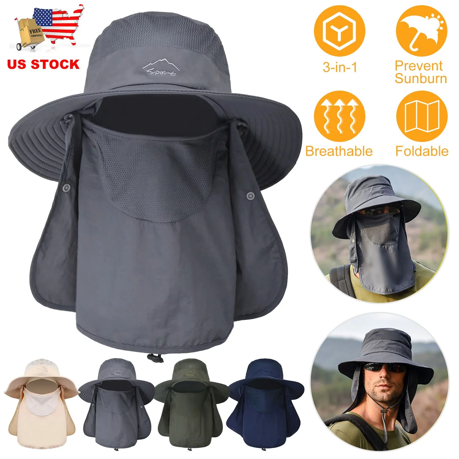 GBruno Fishing Bucket Hat - Image 6