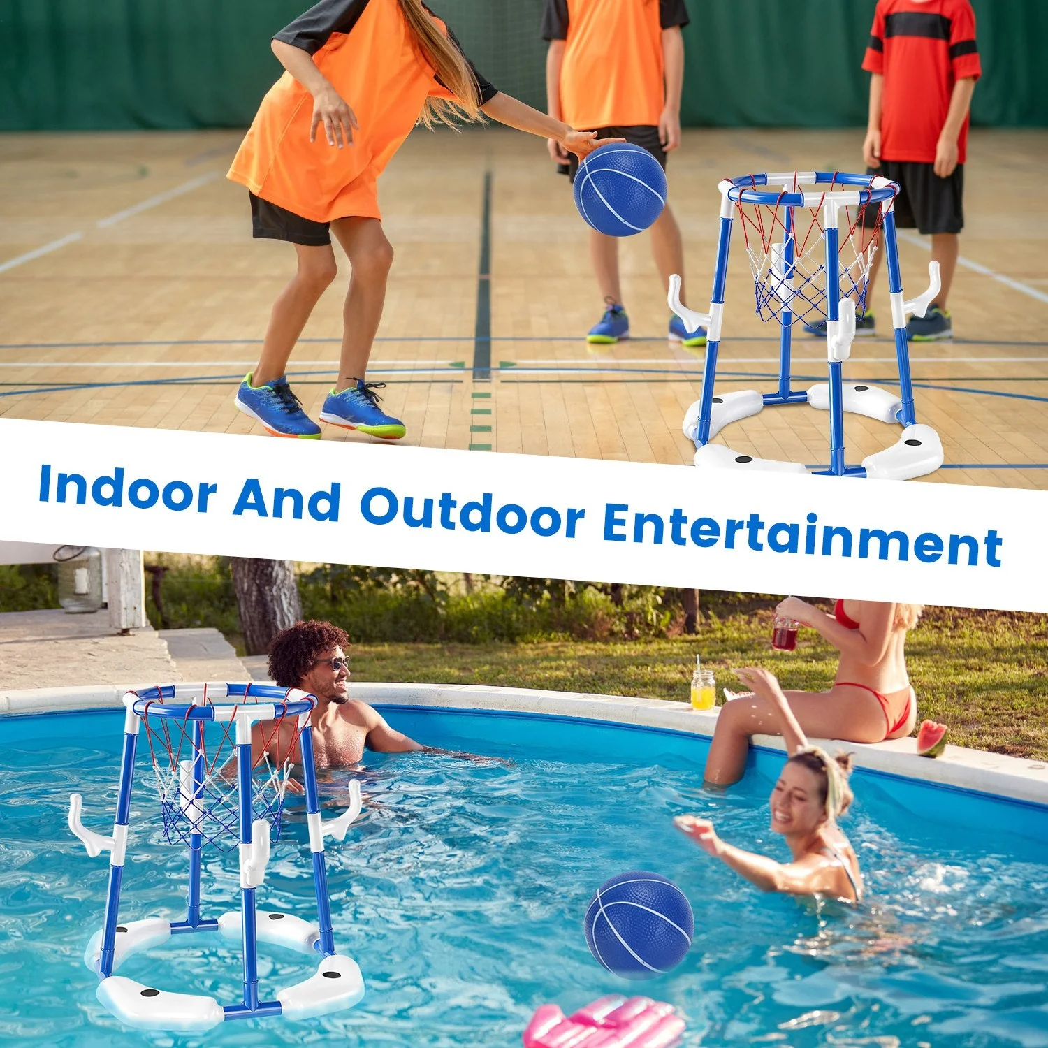 GBruno Floating Pool Basketball Game for Kids - Image 5