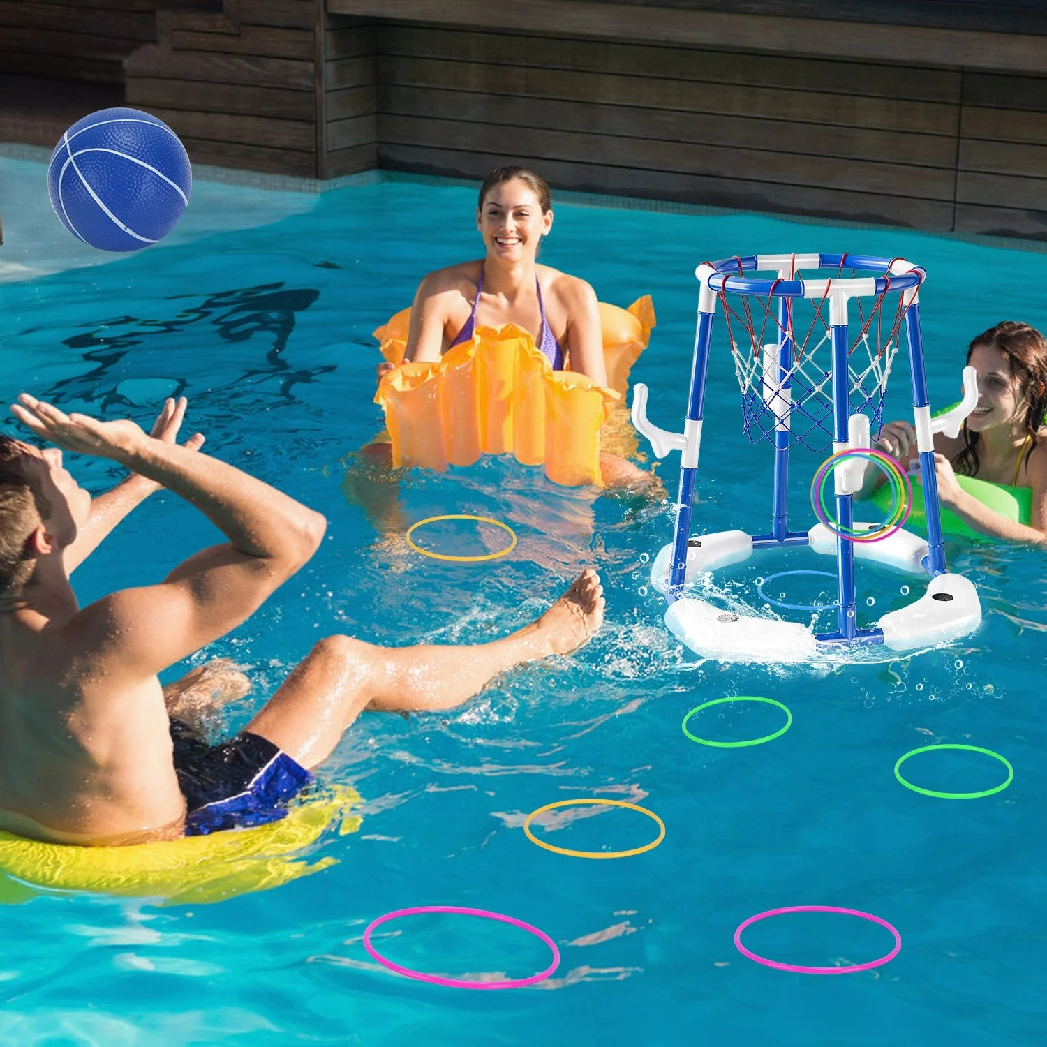 GBruno Floating Pool Basketball Game for Kids - Image 5
