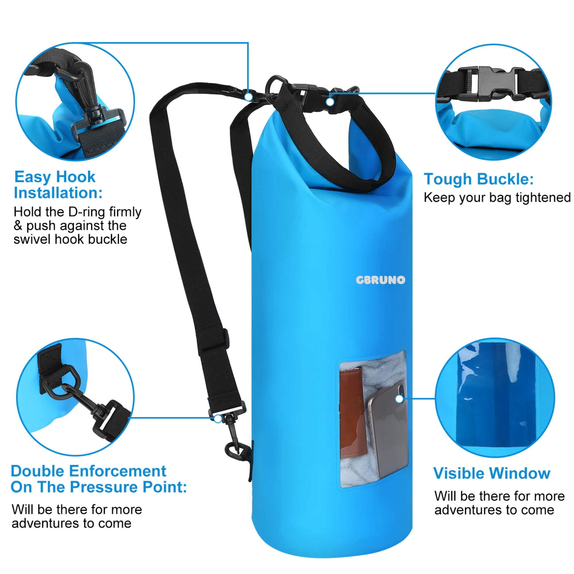 GBruno Floating Waterproof Dry Bag - Image 3