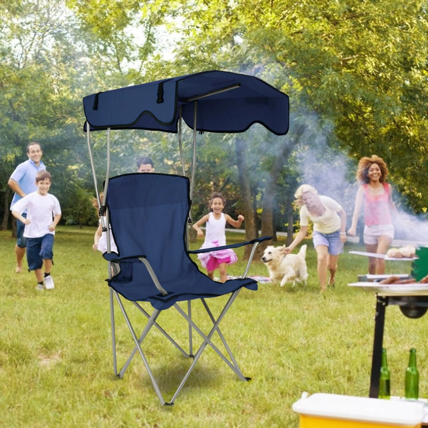 GBruno Foldable Beach Canopy Chair - Image 5