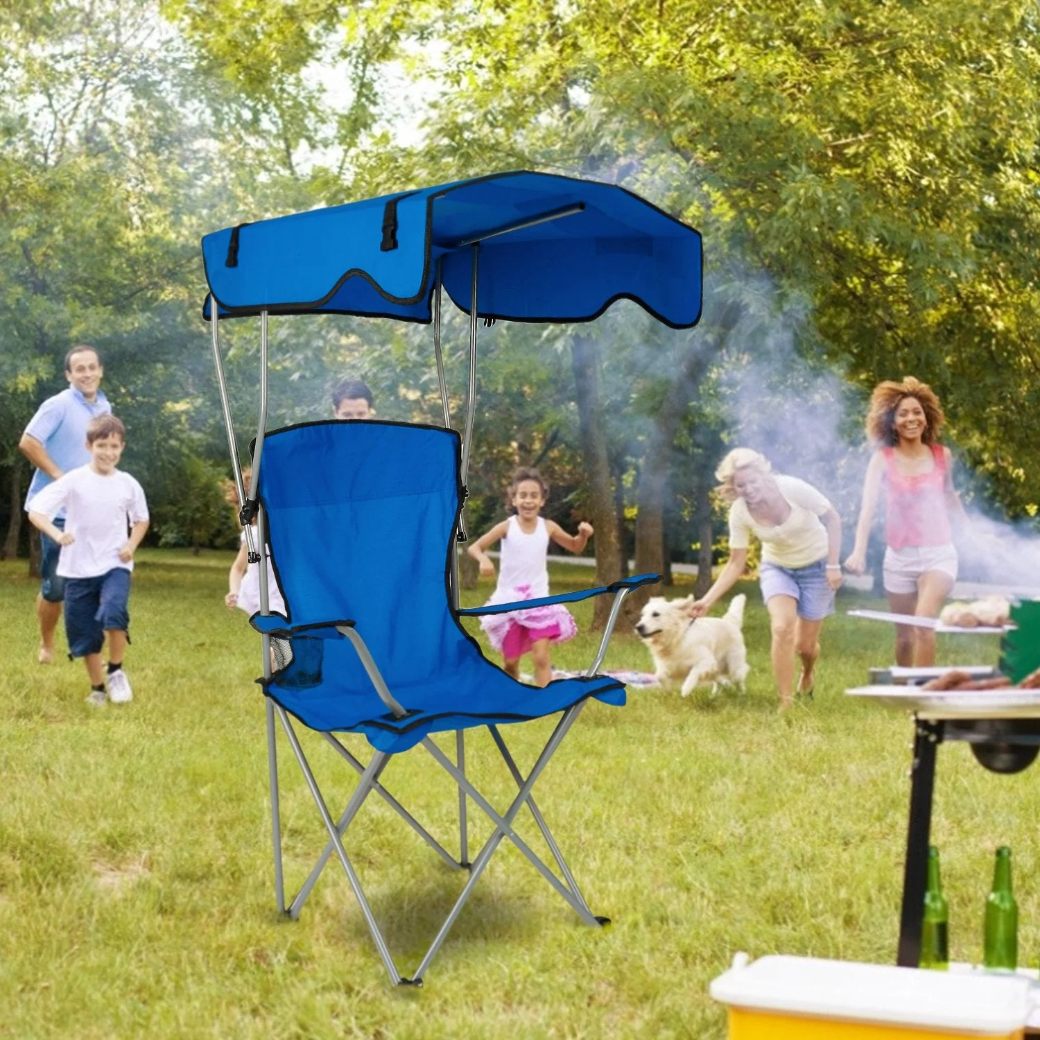 GBruno Foldable Beach Canopy Chair - Image 5
