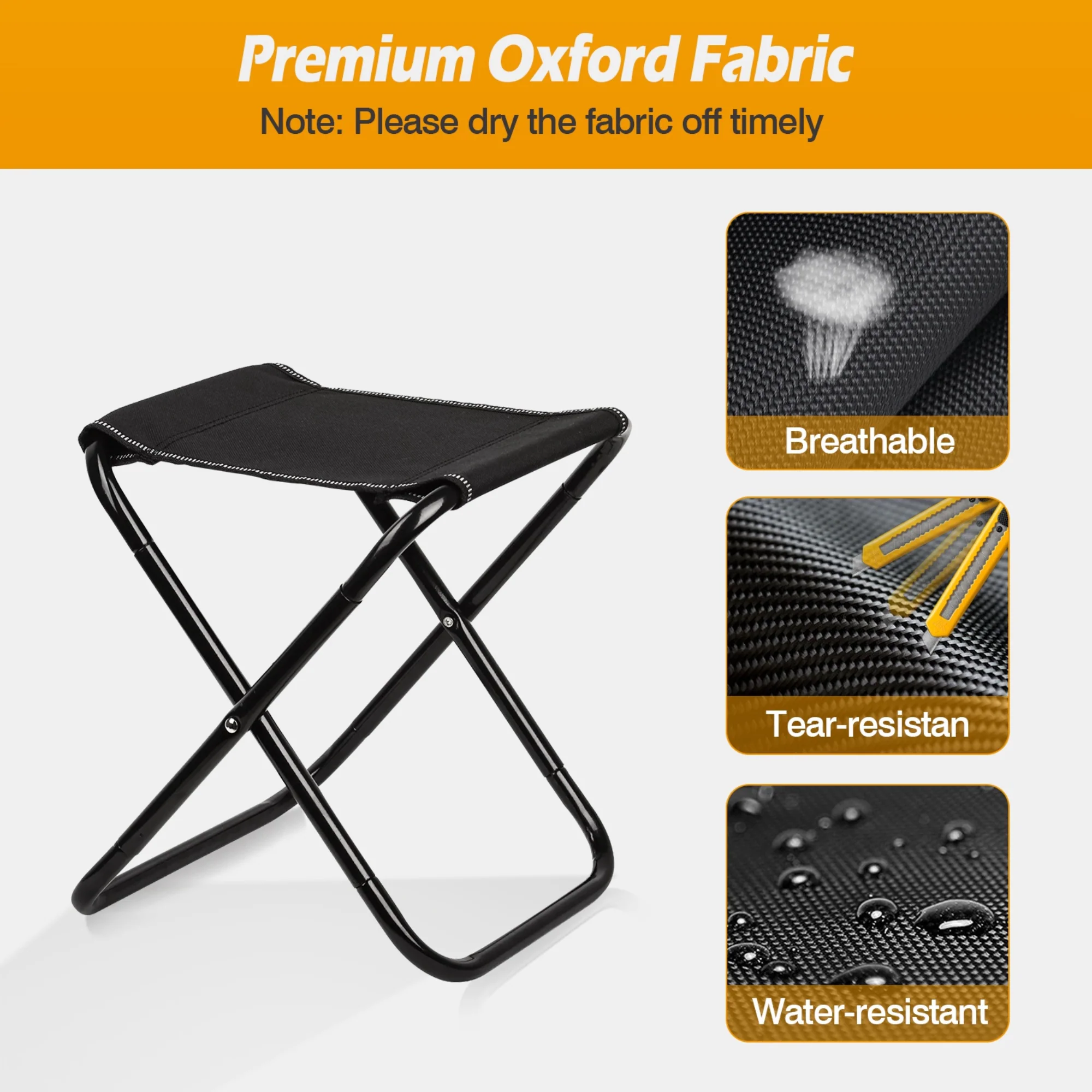 GBruno Foldable Camping Chair - Image 4