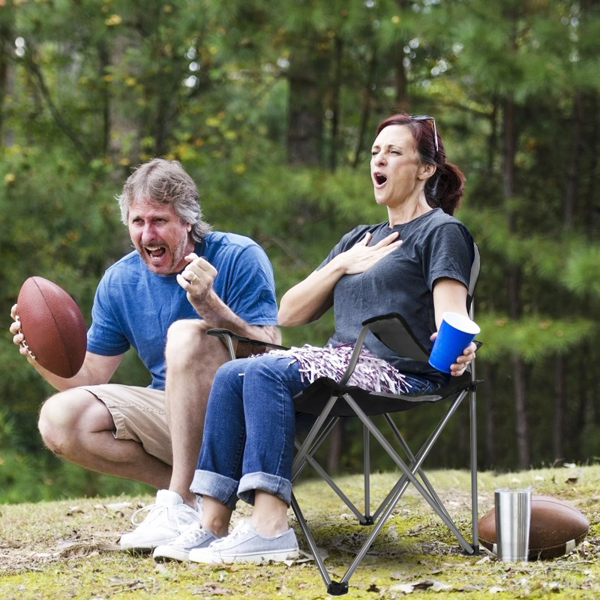 GBruno Foldable Camping Chair - Image 5