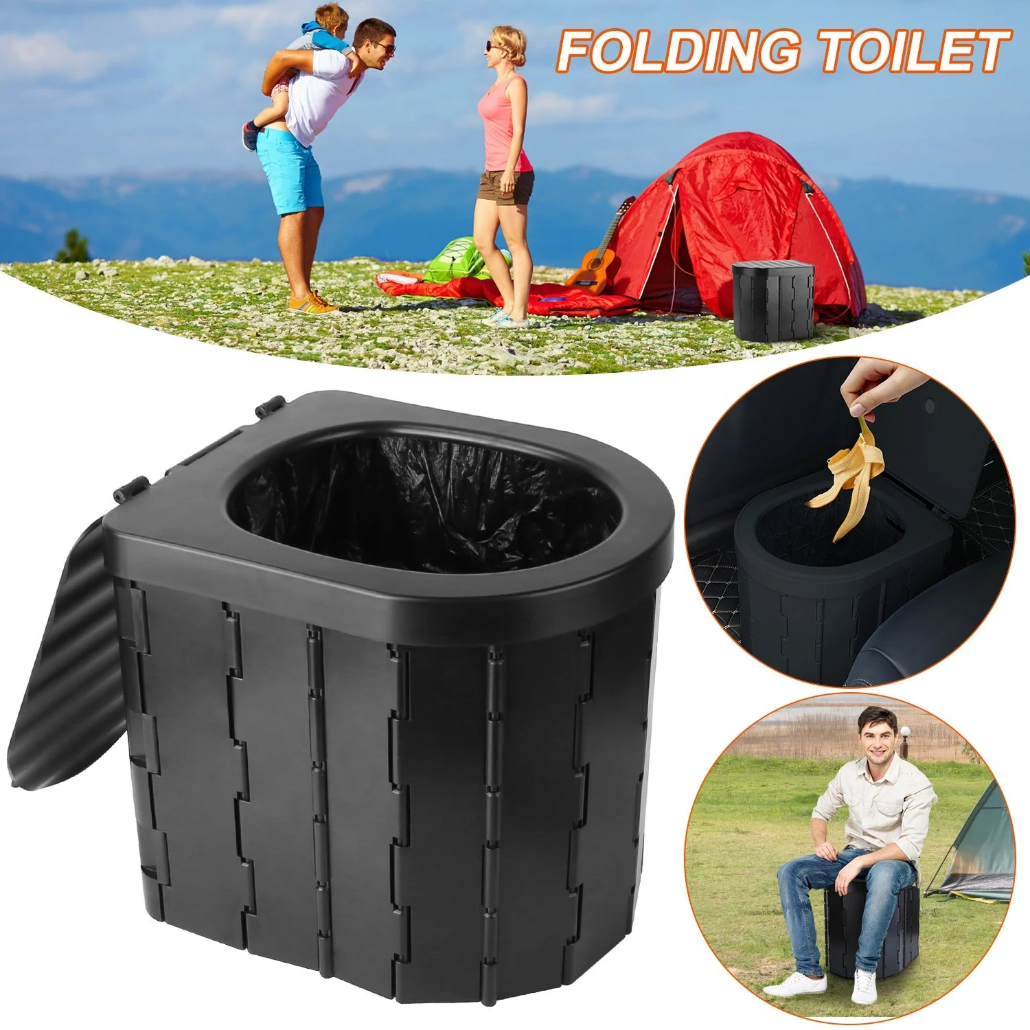 GBruno Foldable Emergency Toilet - Image 4