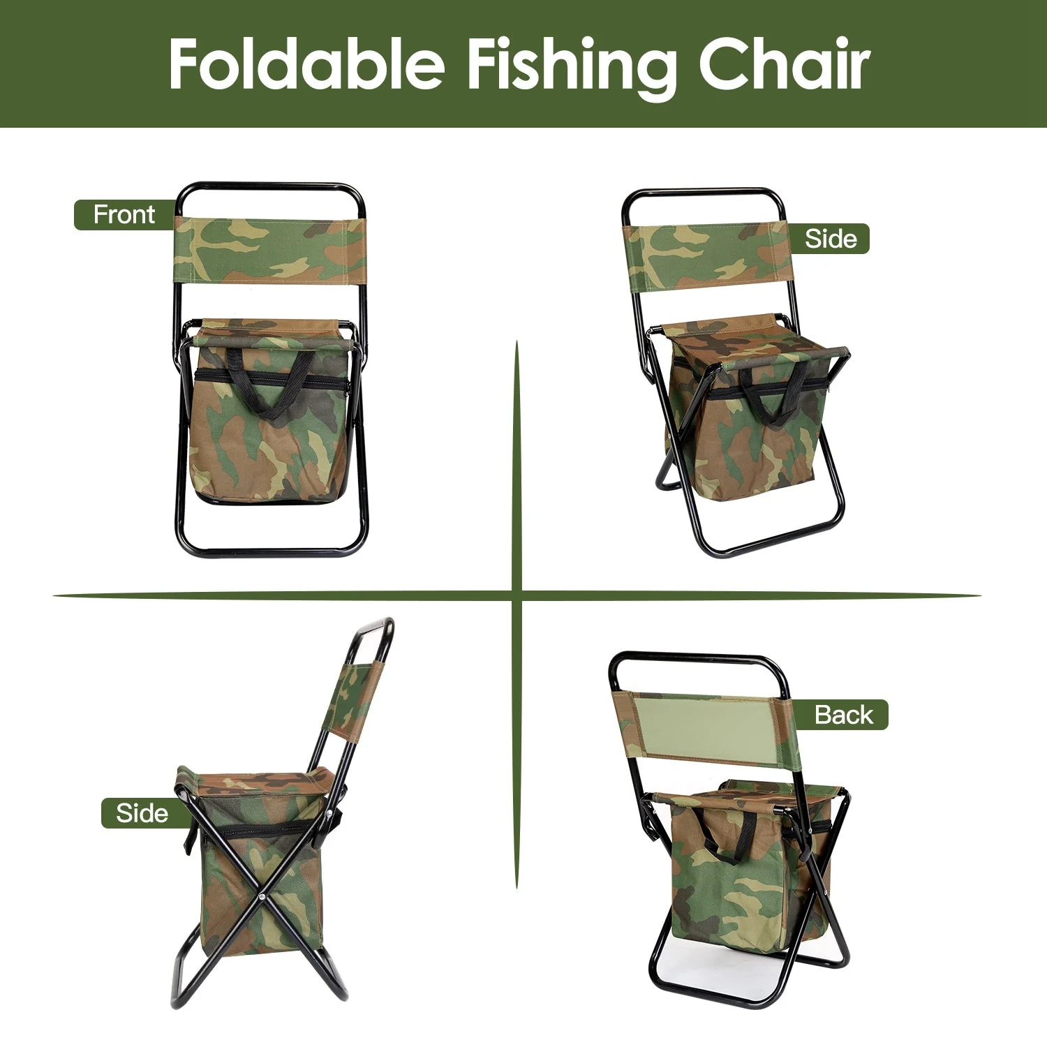 GBruno Foldable Fishing Chair - Image 4