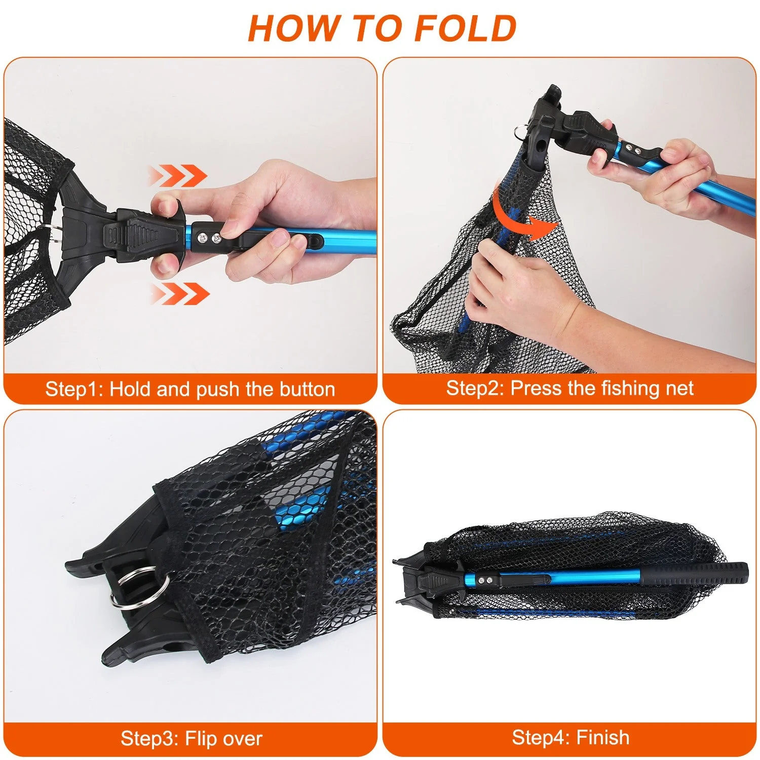 GBruno Foldable Fishing Net - Image 4