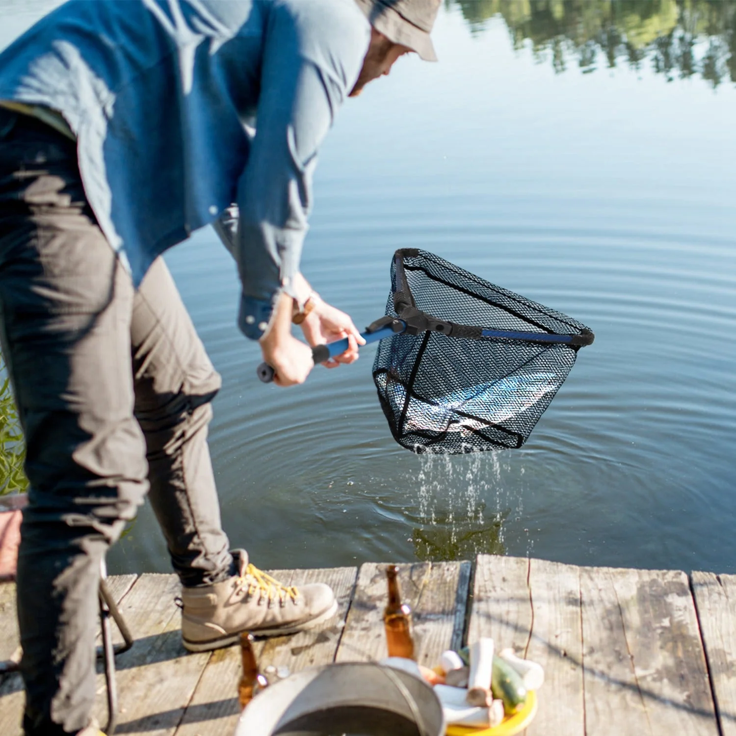GBruno Foldable Fishing Net - Image 6
