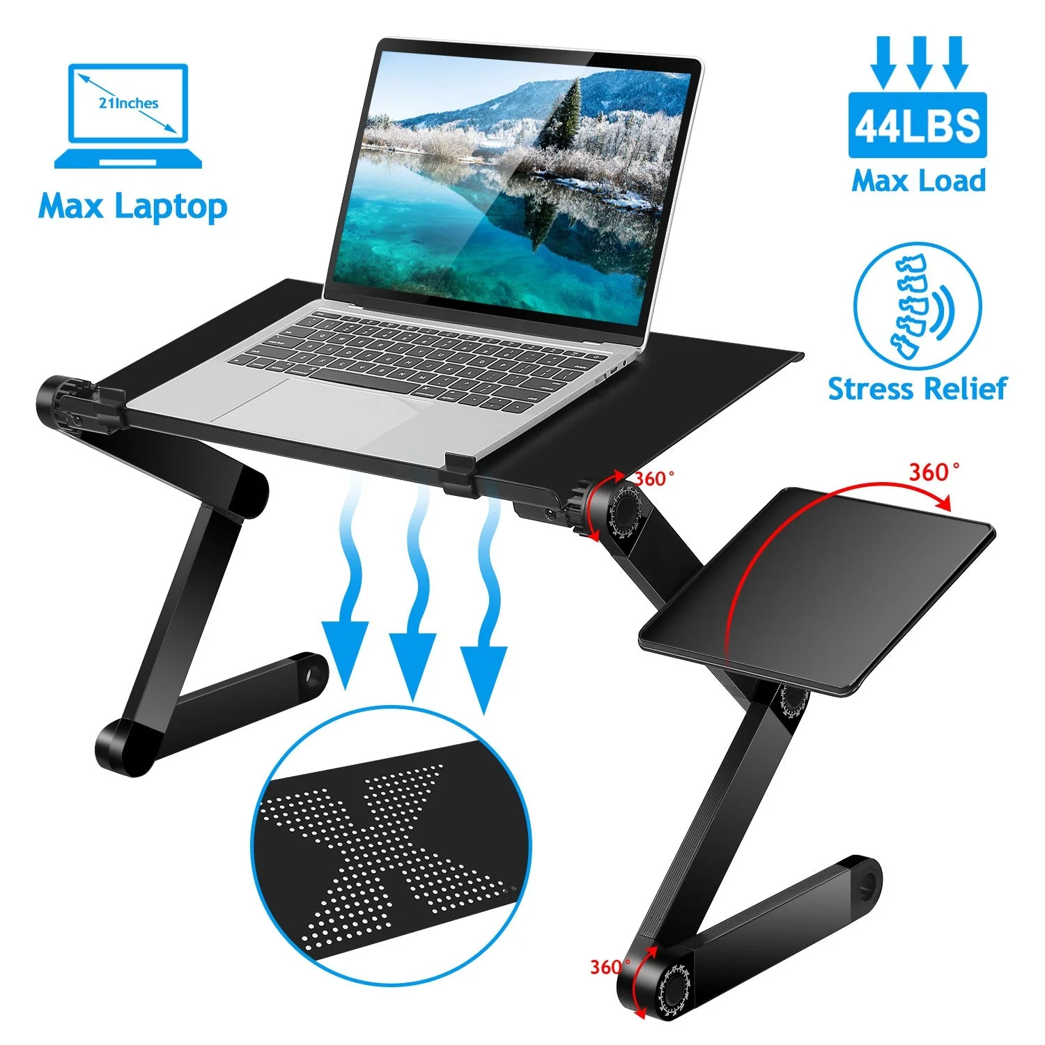 GBruno Foldable Laptop Table - Image 5