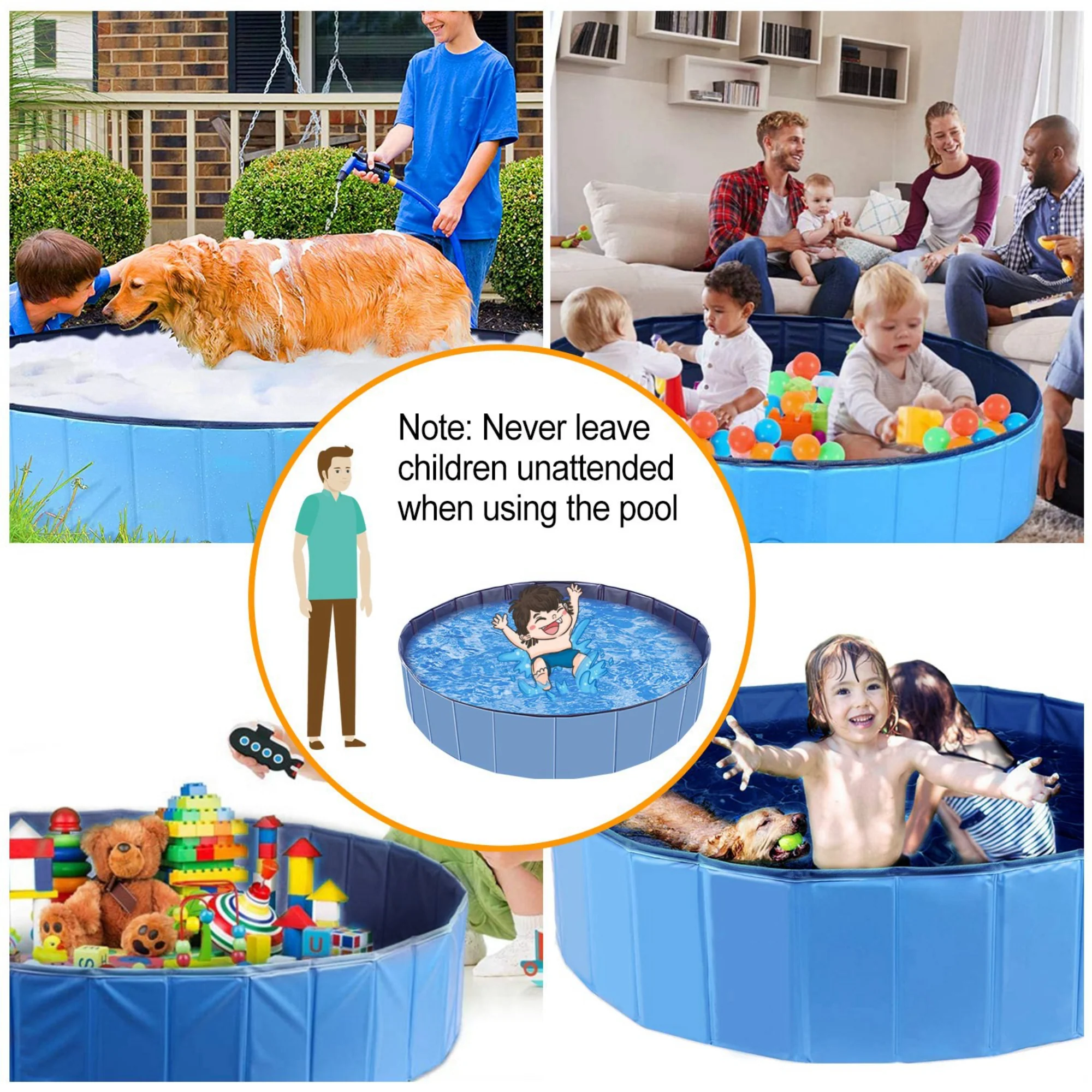 GBruno Foldable Pet Swimming Pool - Image 4