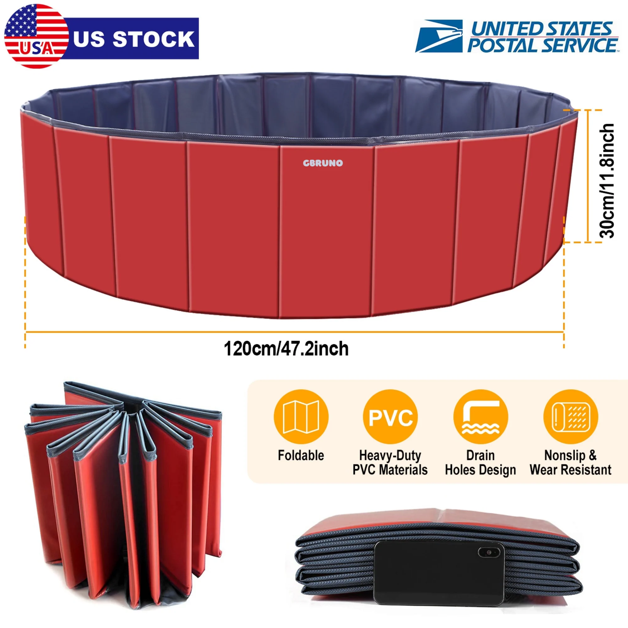 GBruno Foldable Pet Swimming Pool - Image 5